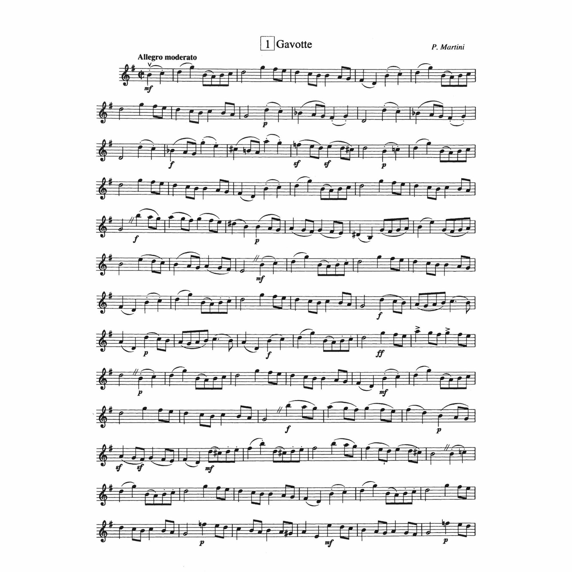 Sample: Vol. 3, Violin 1 (Pg. 4)