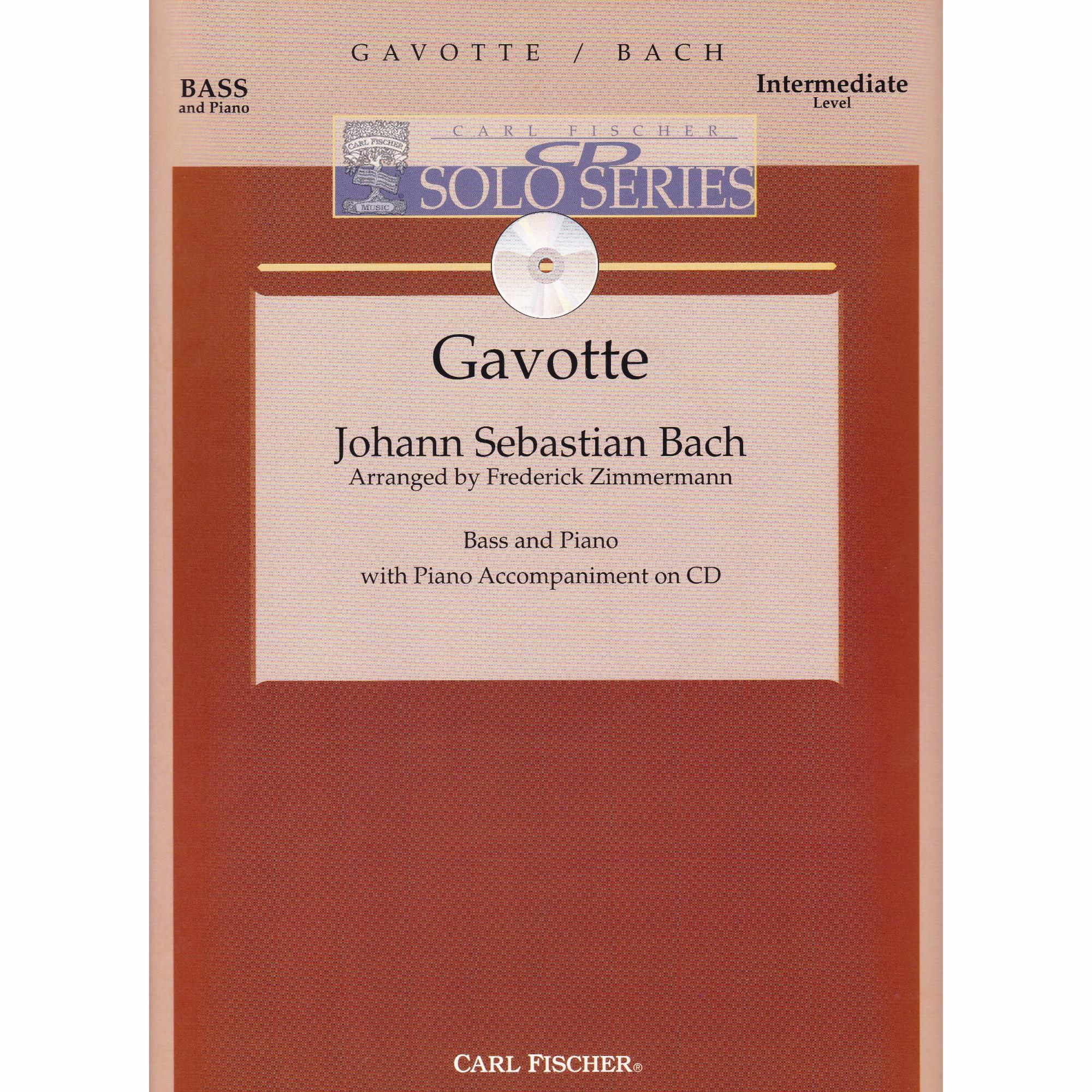 Gavotte for Bass and Piano