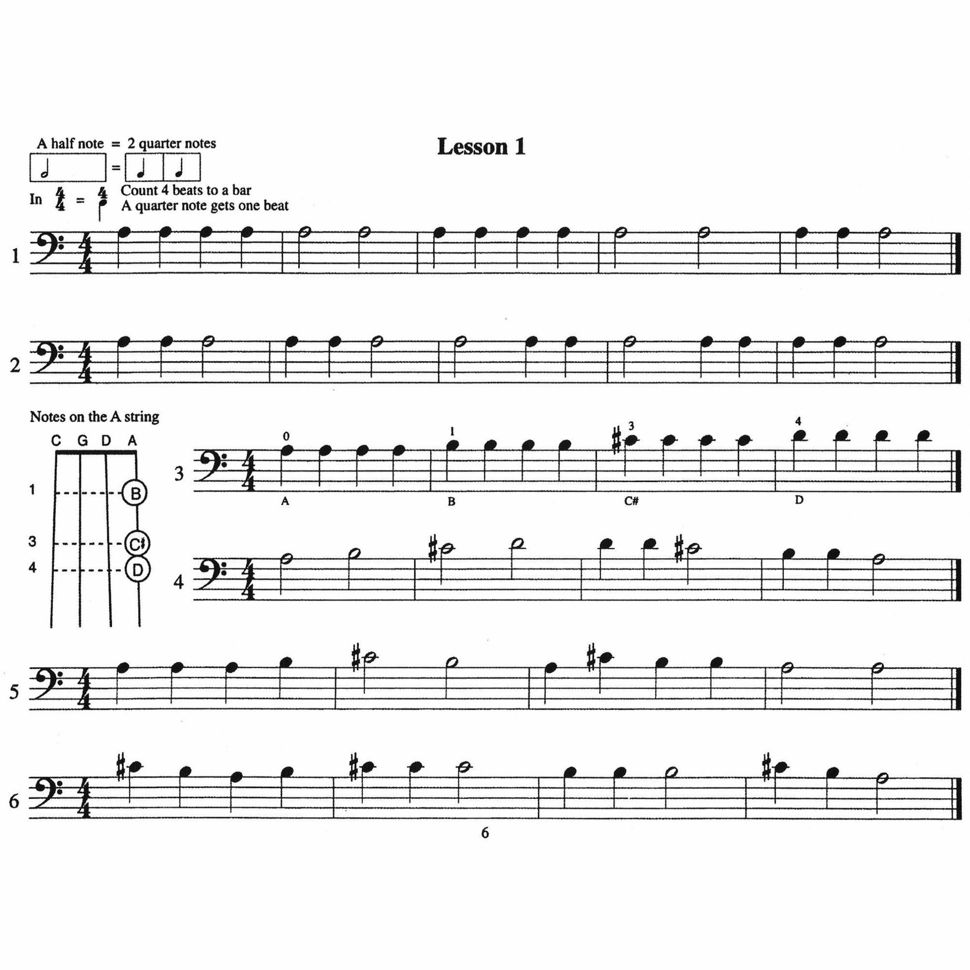 Sample: Cello (Pg. 6)