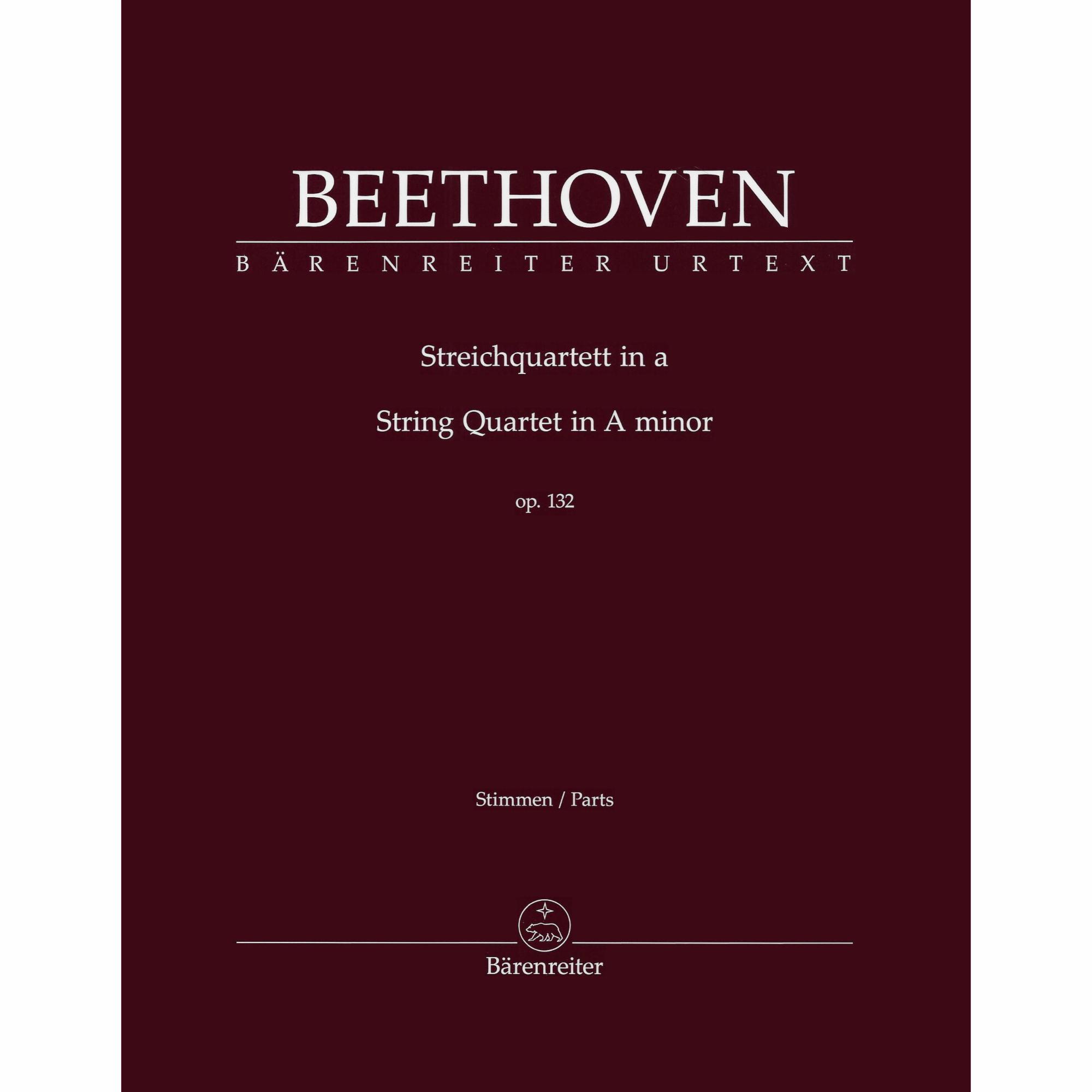 Beethoven -- String Quartet in A Minor, Op. 132
