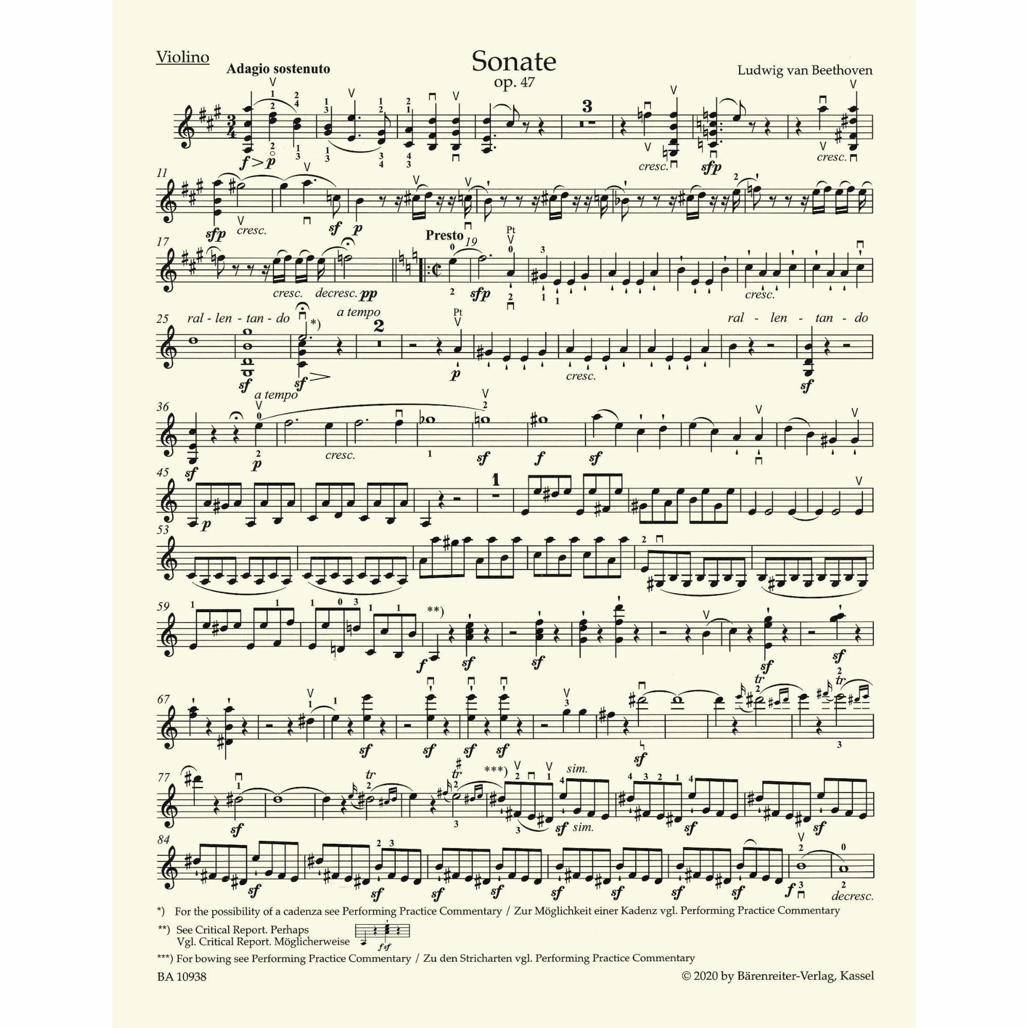 Sample: Marked Violin (Pg. 2)