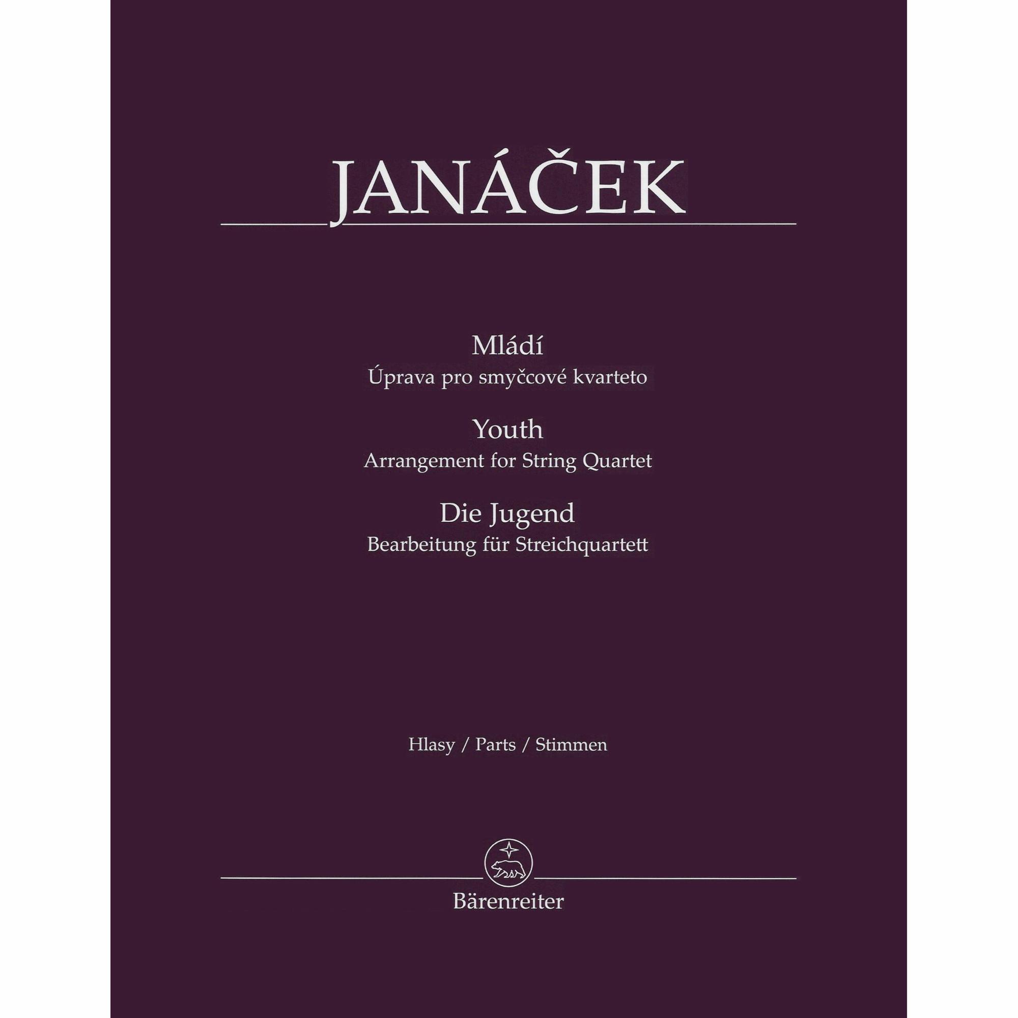 Janacek -- Mladi for String Quartet