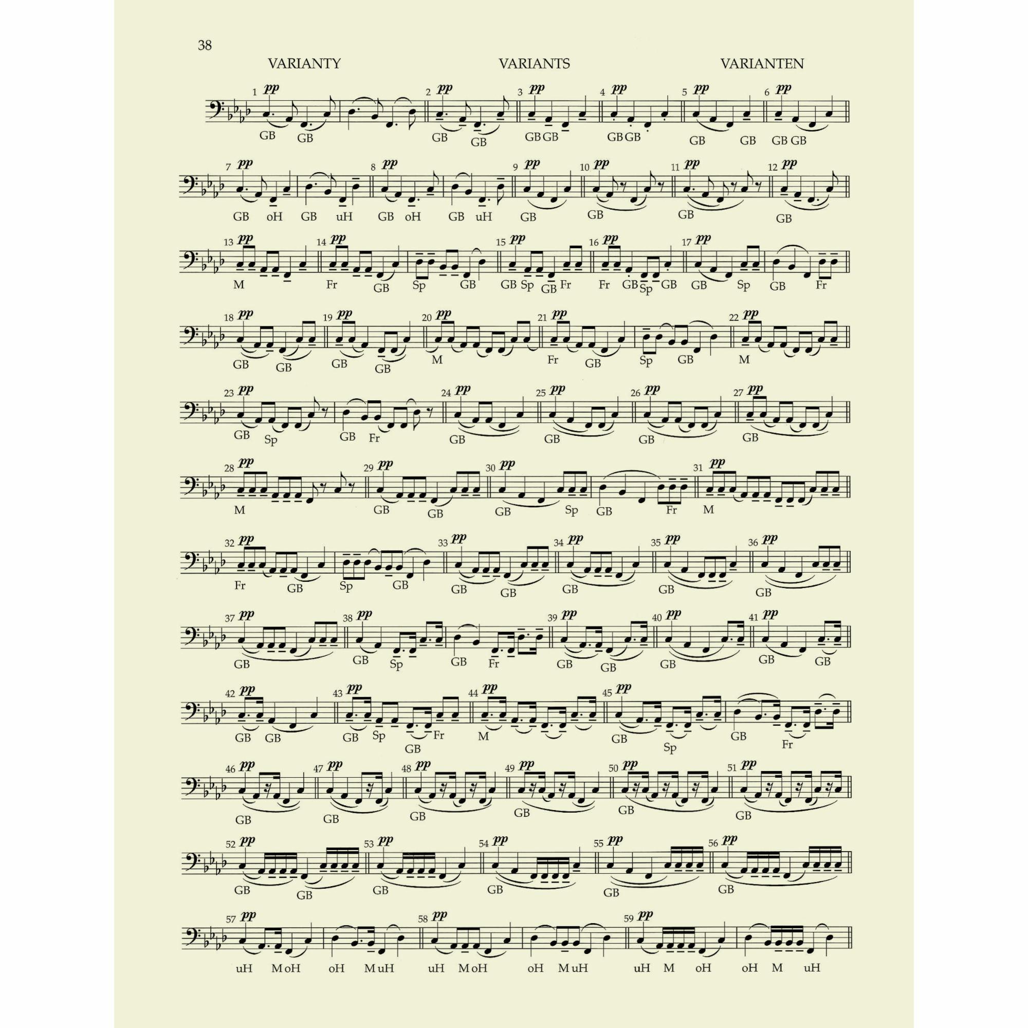 Sample: Sections I-II (Pg. 38)