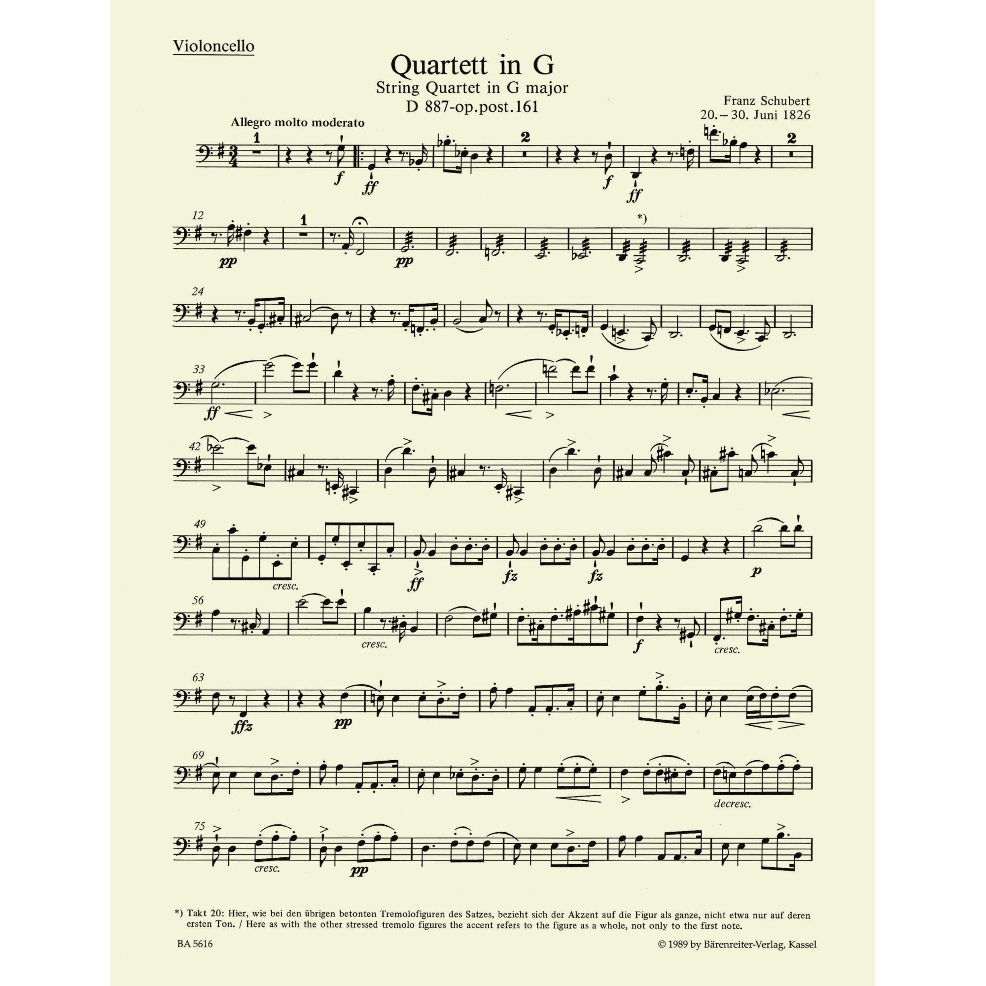 Sample: Cello (Pg. 2)