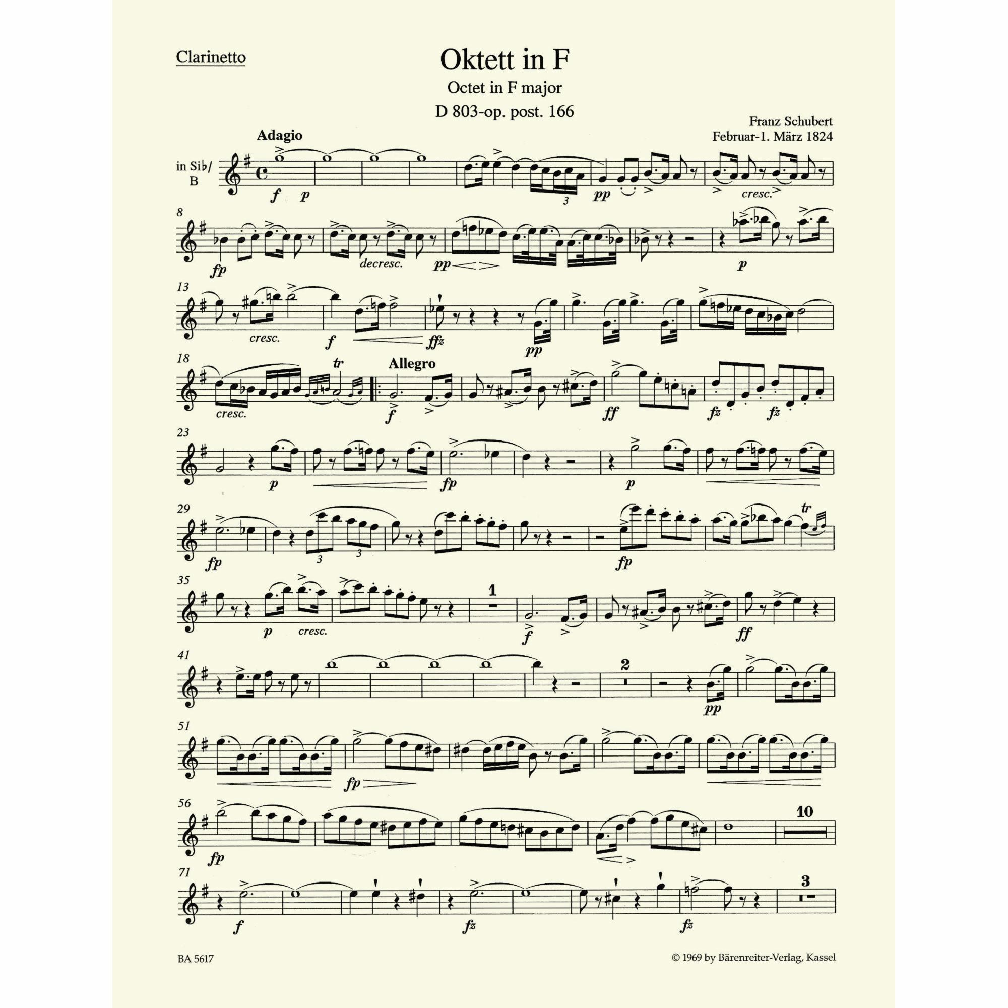 Sample: Clarinet (Pg. 2)