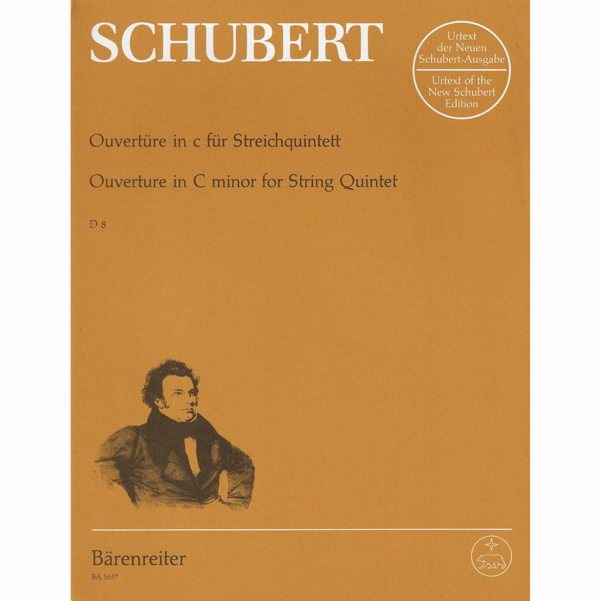 Schubert -- Overture in C Minor, D. 8 for String Quintet