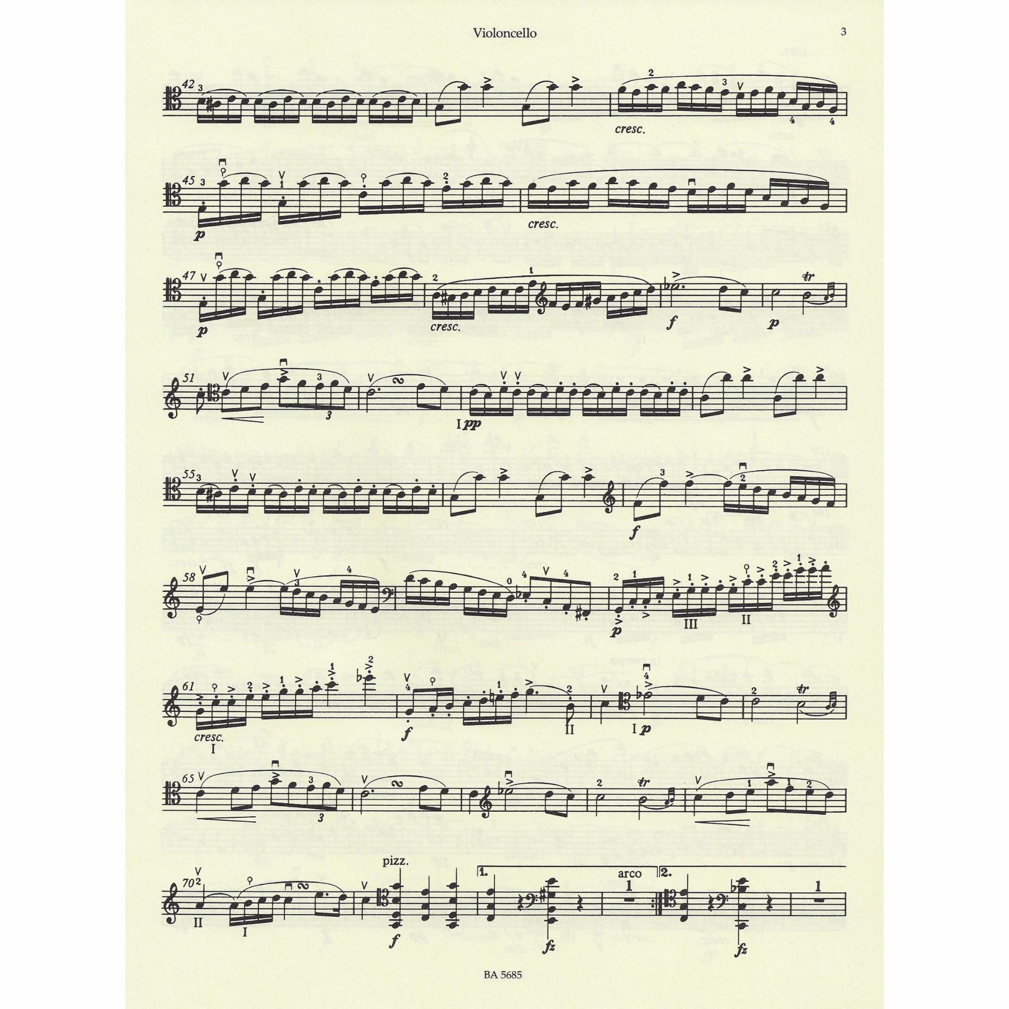 Sample: Cello (Pg. 2)