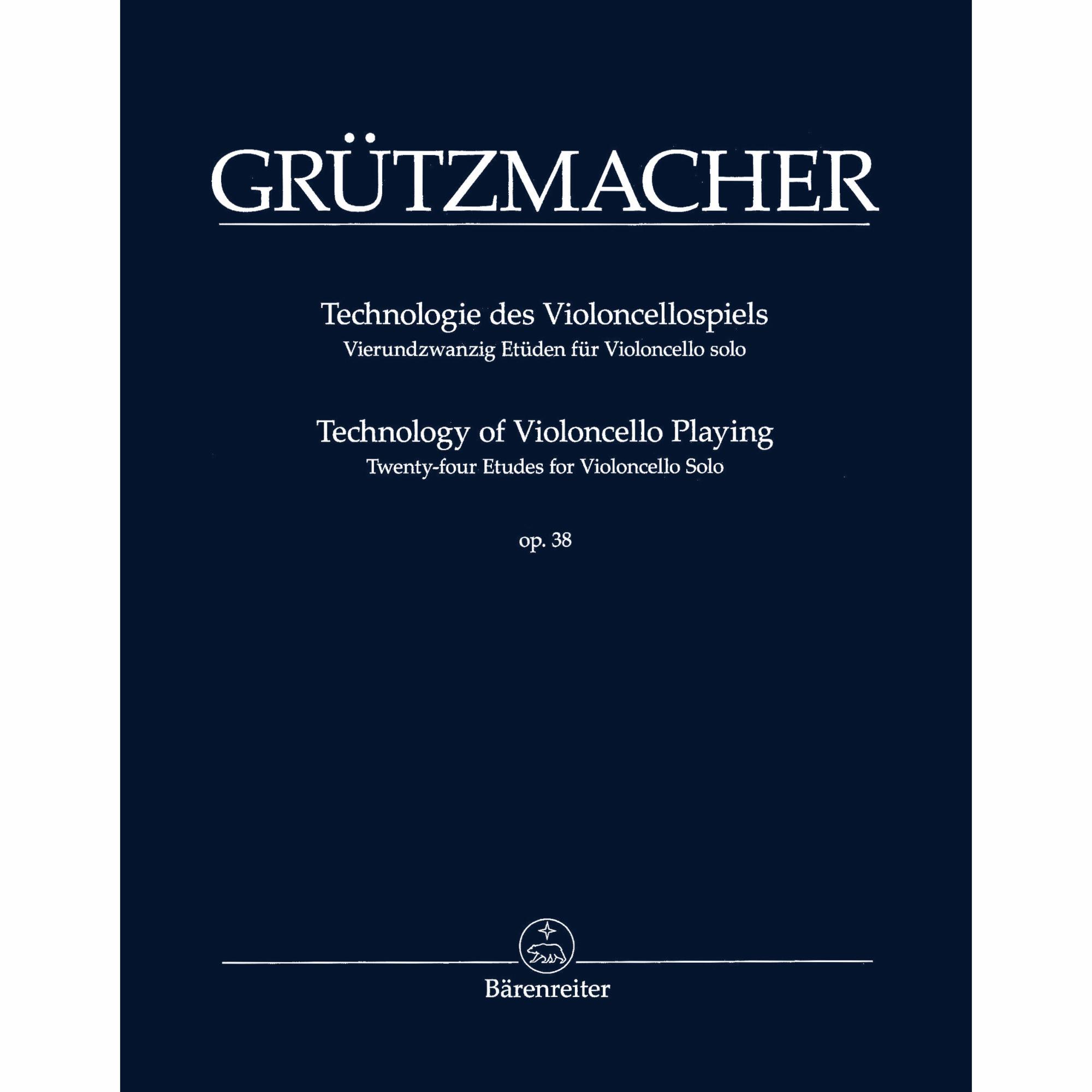 Gruetzmacher -- Technology of Violoncello Playing, Op. 38