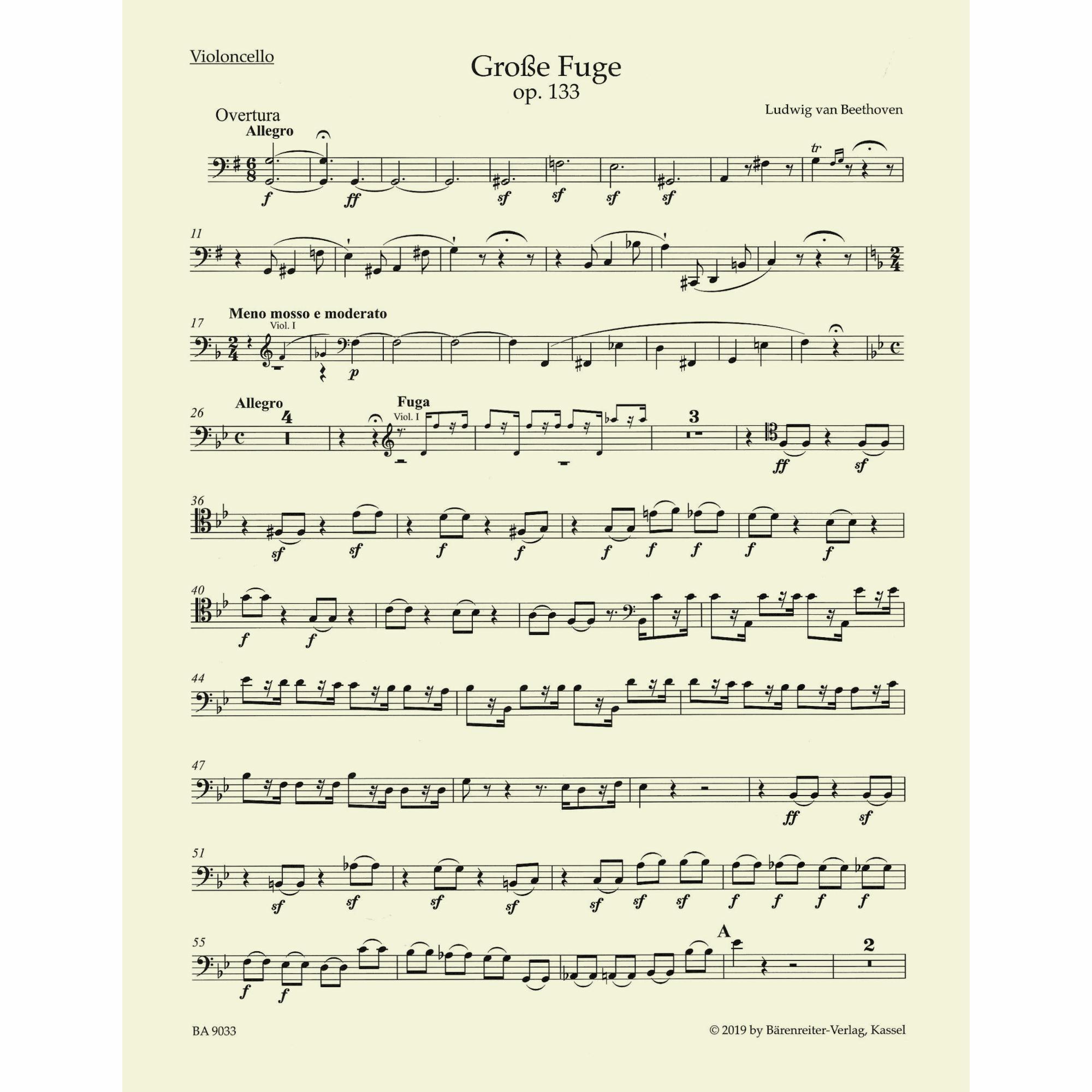 Sample: Cello (Pg. 1)