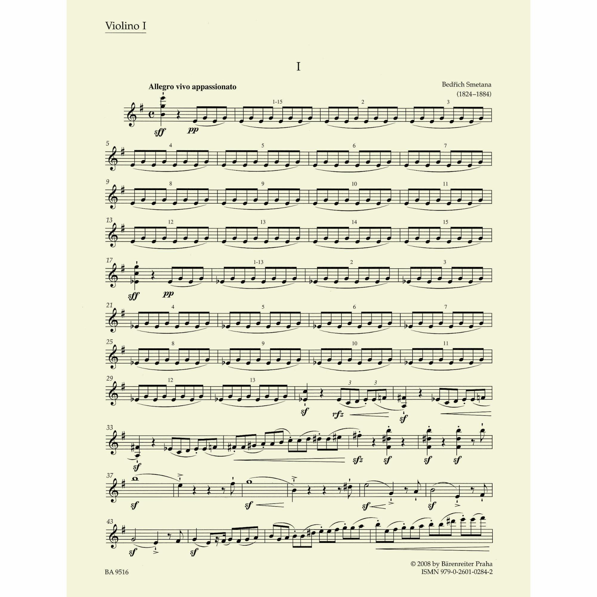 Sample: Violin I (Pg. 2)