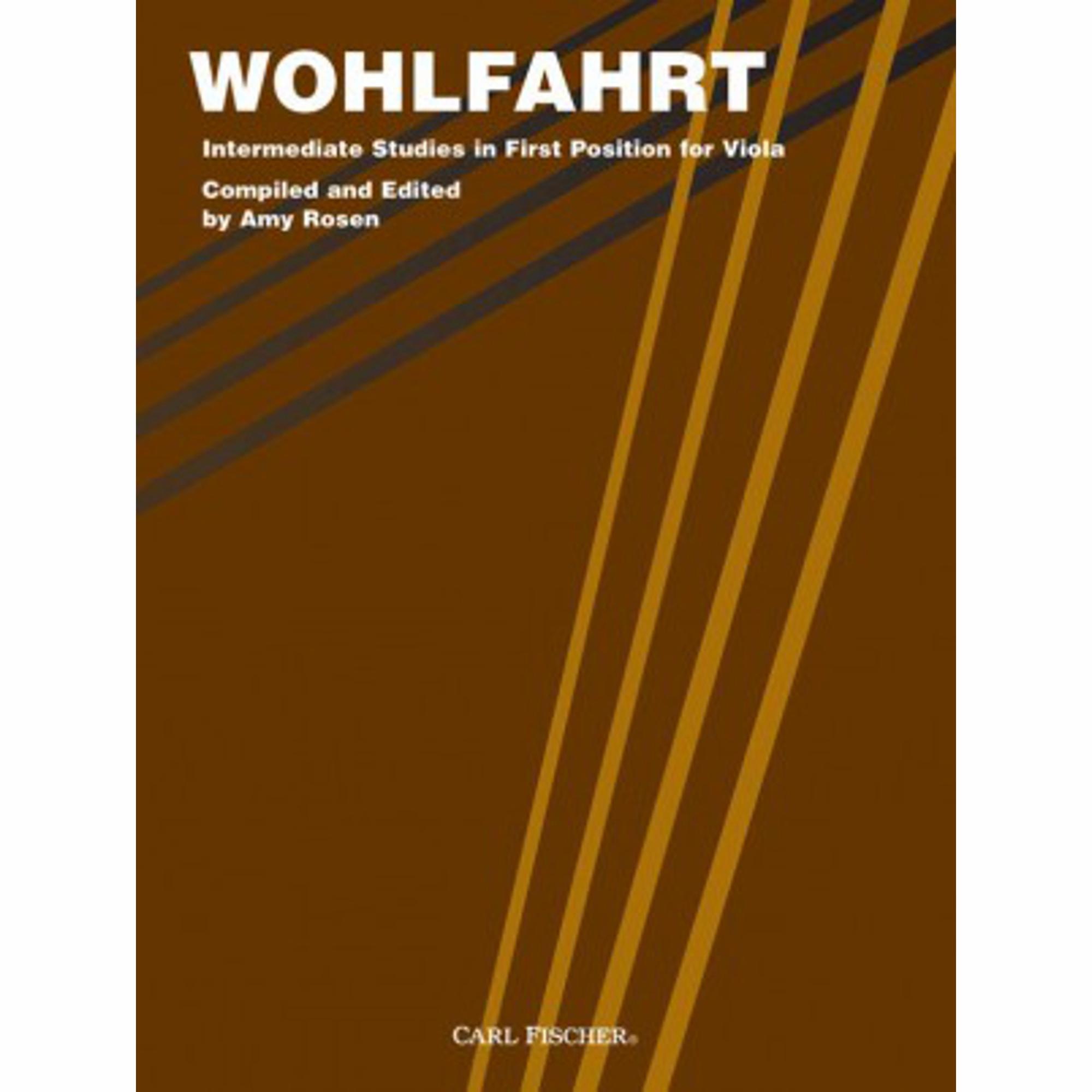 Wohlfahrt -- Intermediate Studies in First Position for Viola