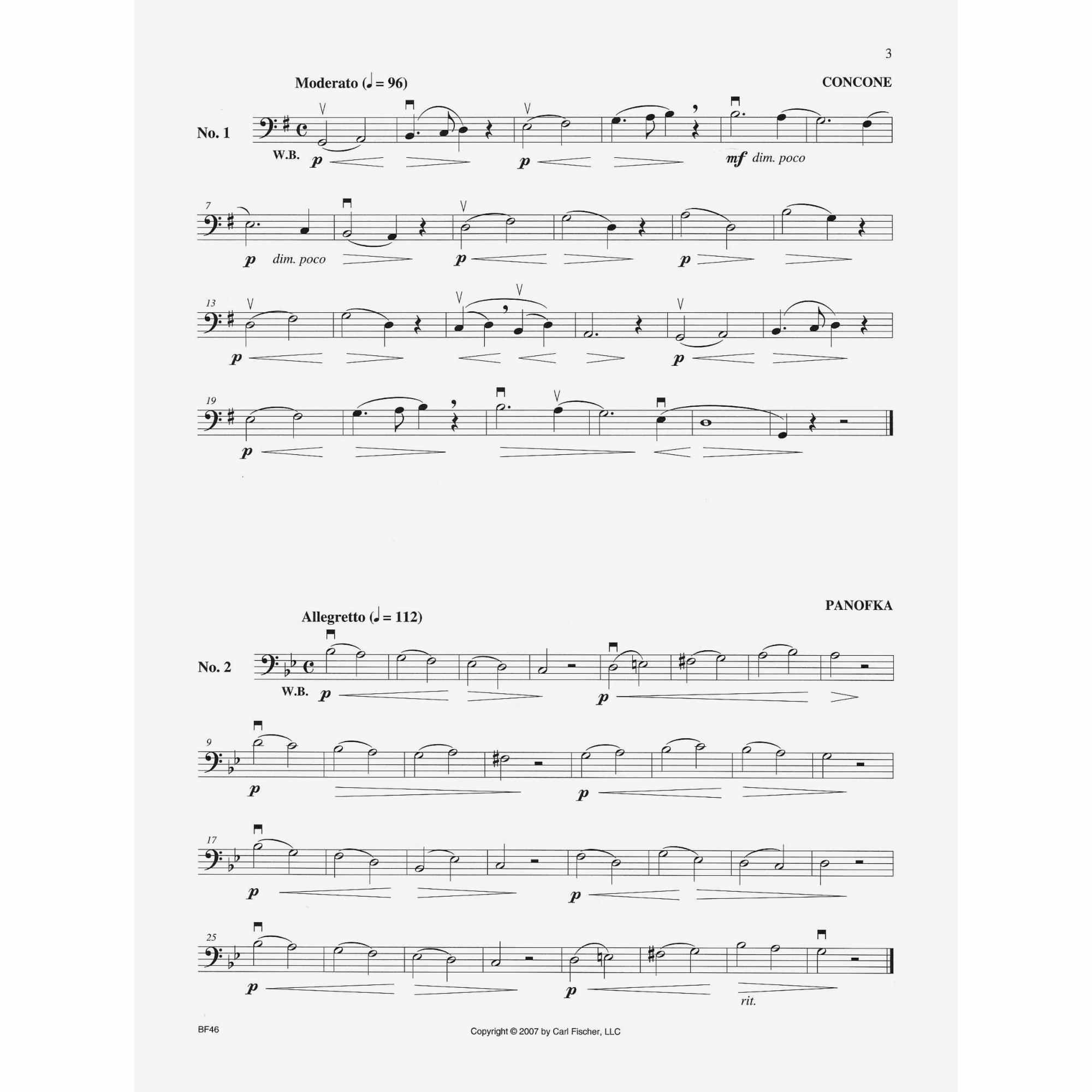 Sample: Cello (Pg. 3)