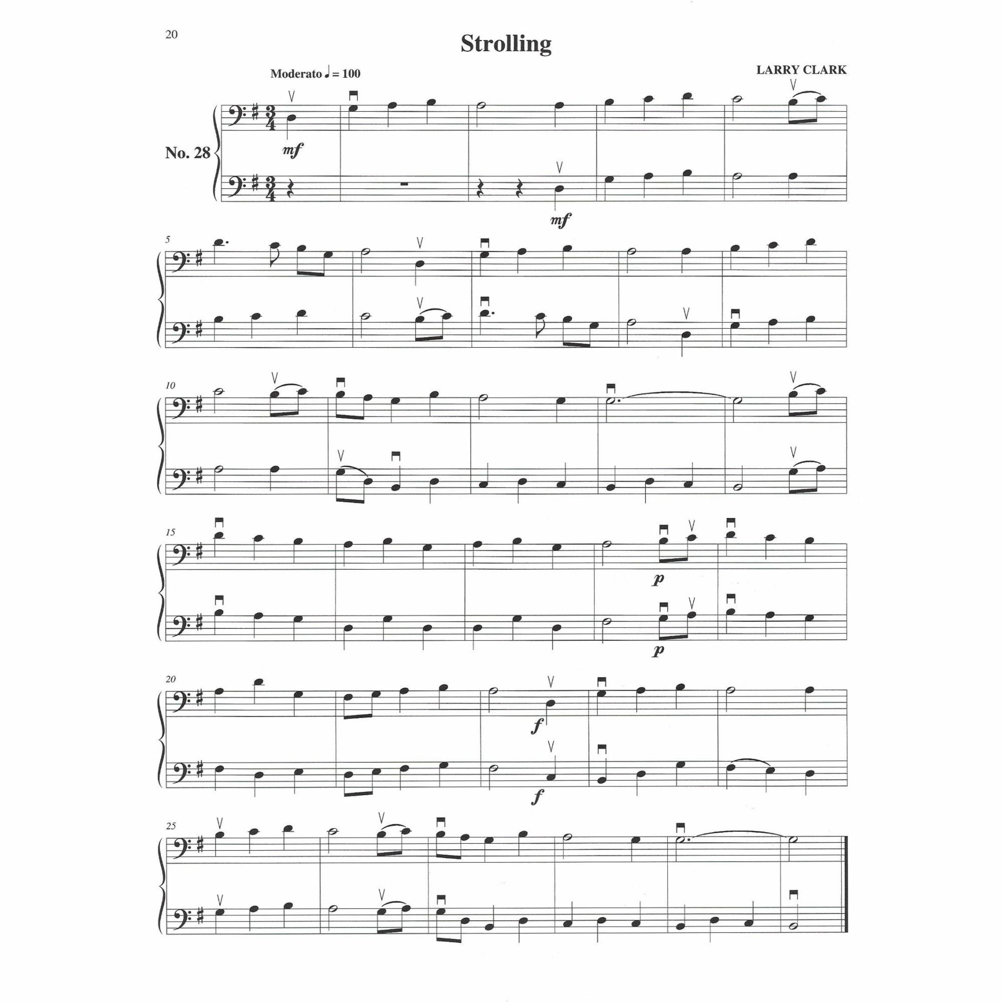 Sample: Cello (Pg. 20)