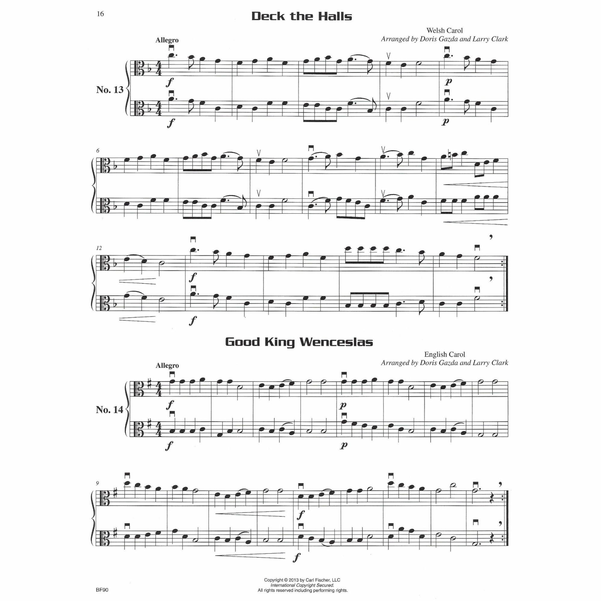 Sample: Viola (Pg. 16)