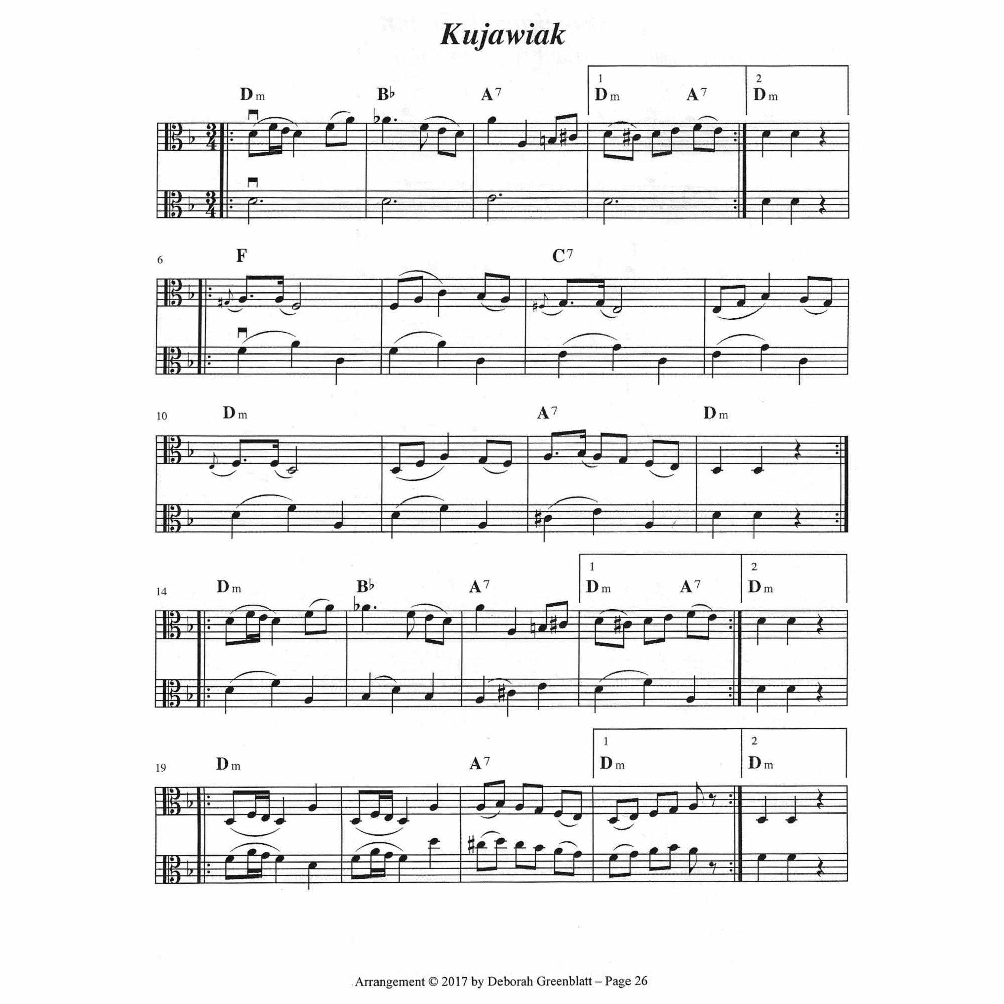 Sample: Two Violas (Pg. 26)