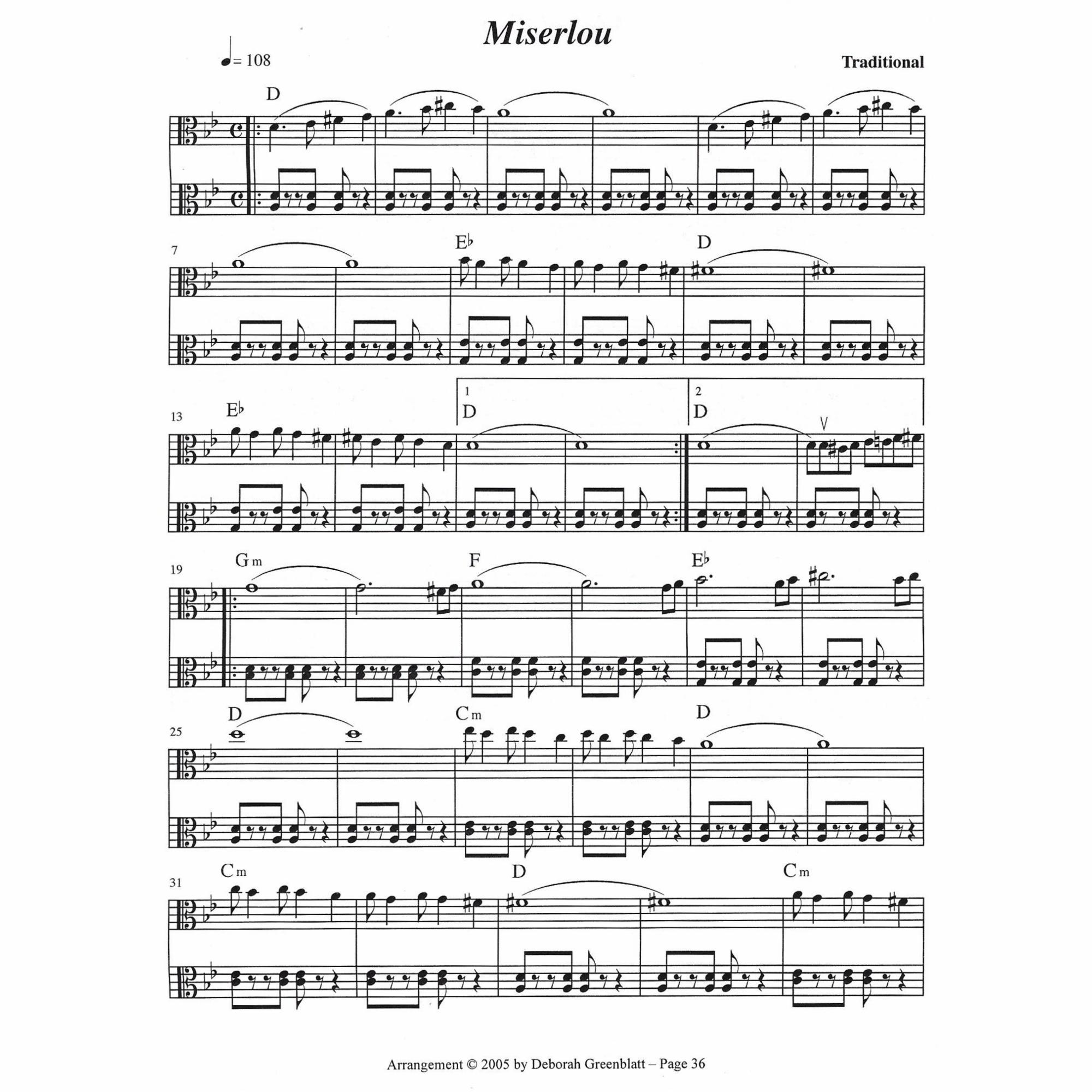 Sample: Two Violas (Pg. 36)