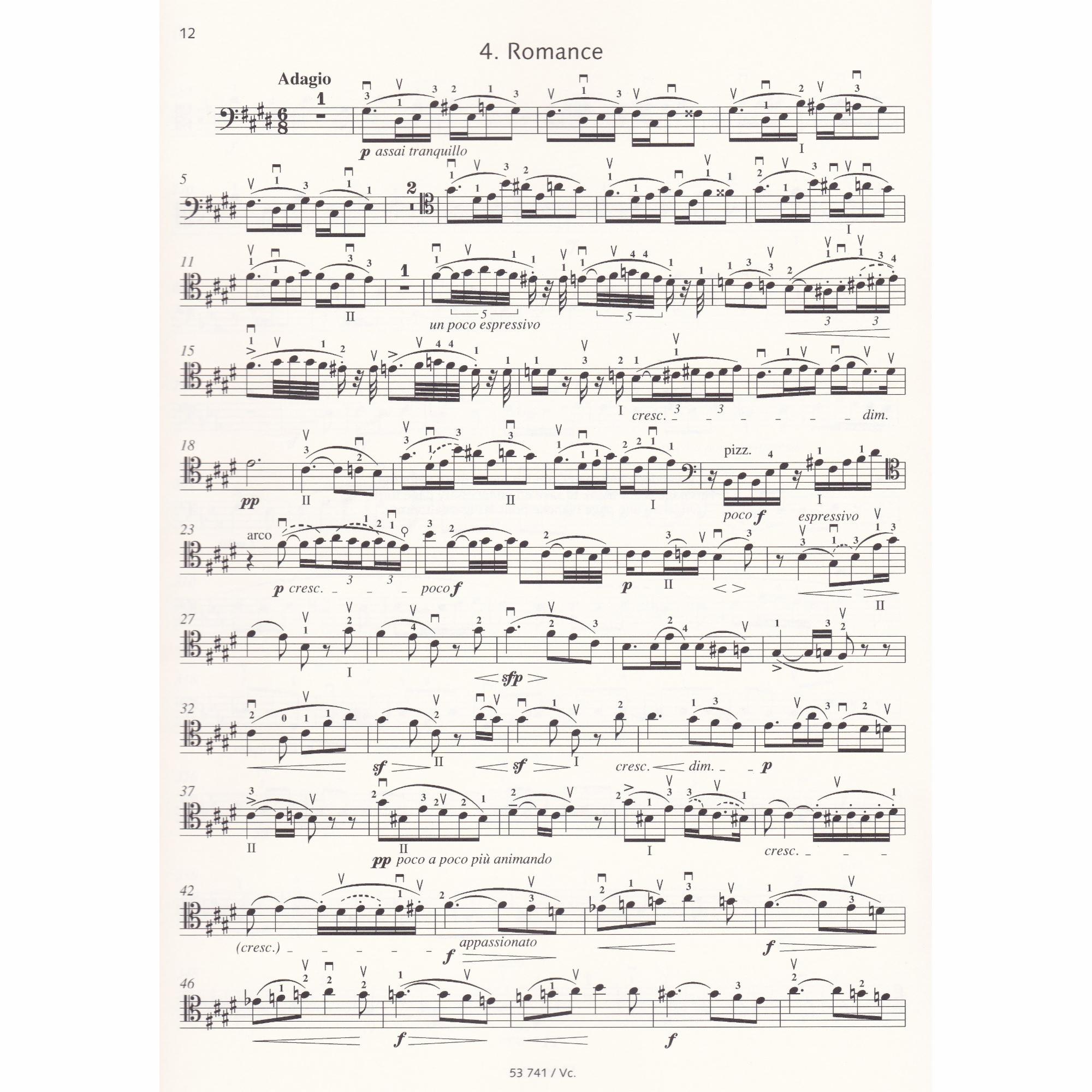 Suite for Cello and Piano, Op. 16