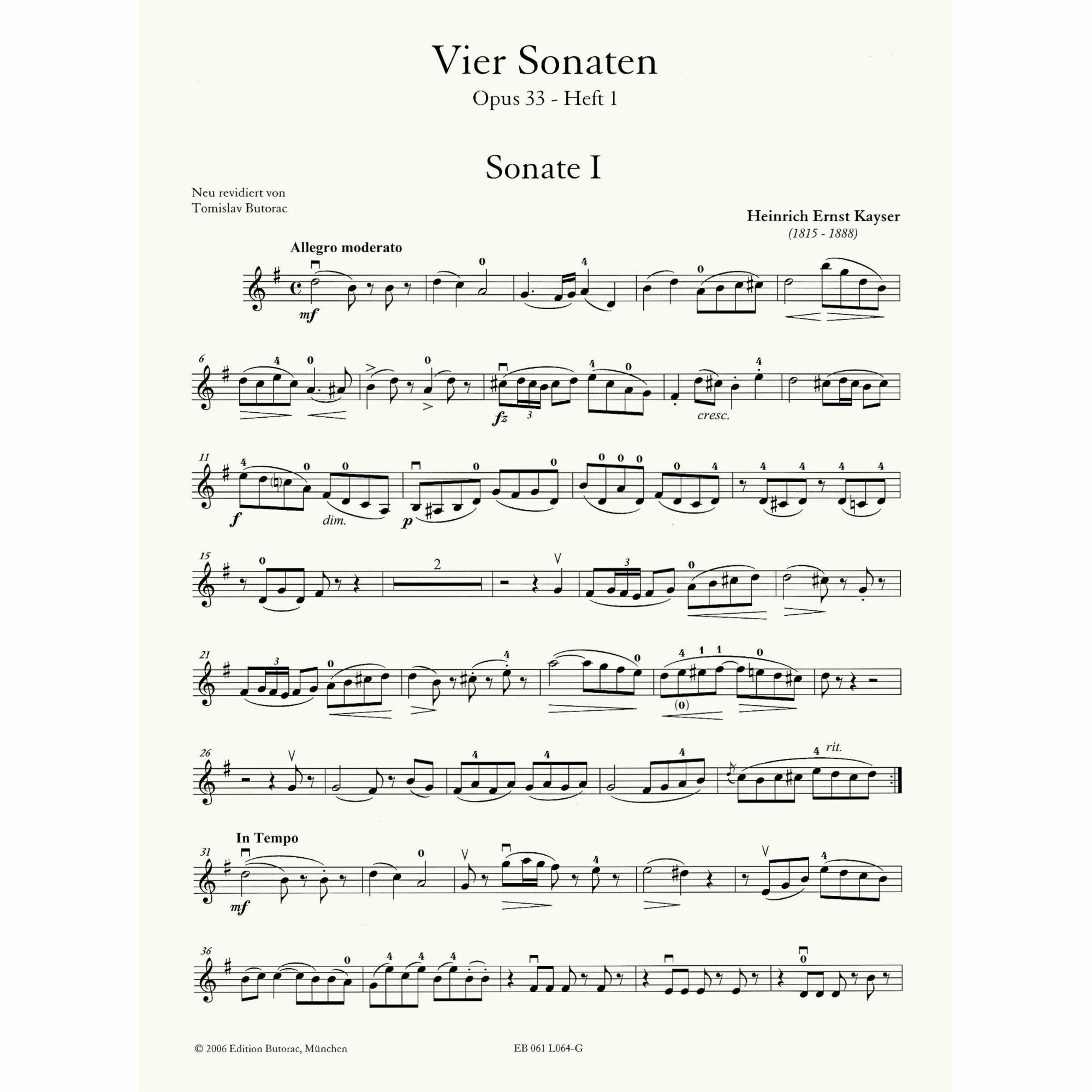 Sample: Violin Part