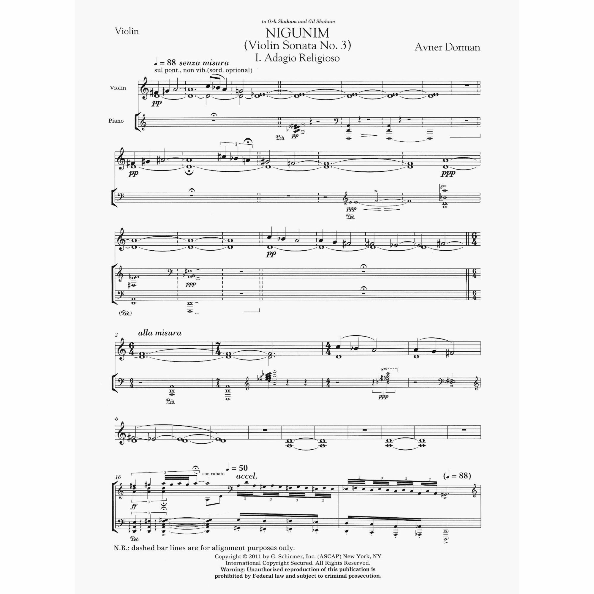 Sample: Violin (Pg . 1)