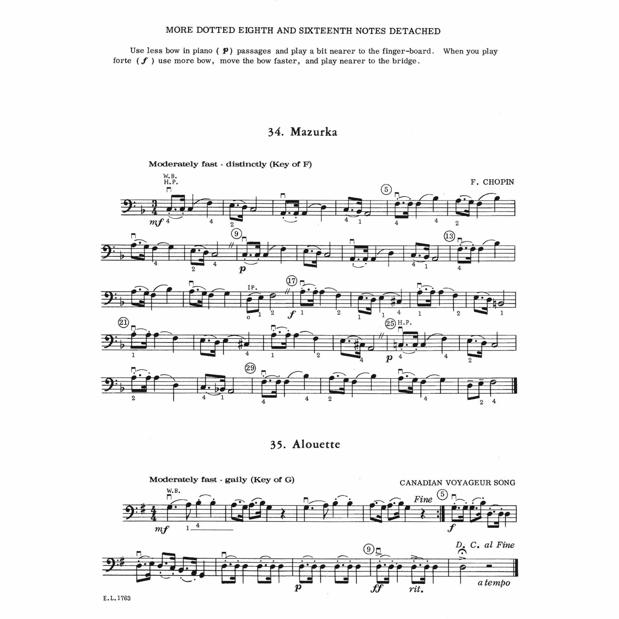 Sample: Bass (Pg. 20)