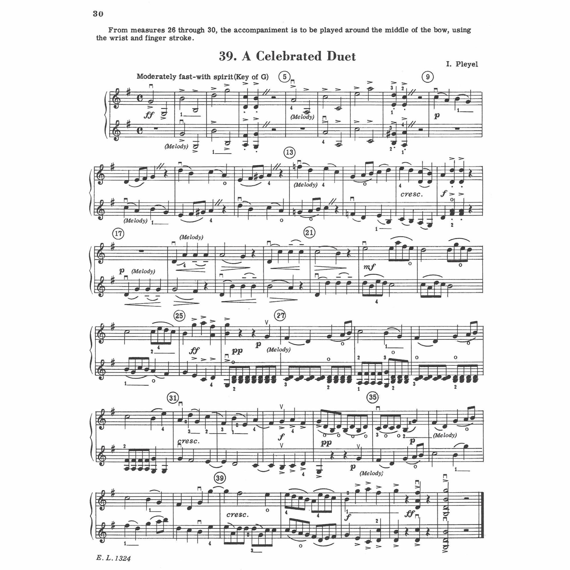 Sample: Violin (Pg. 30)