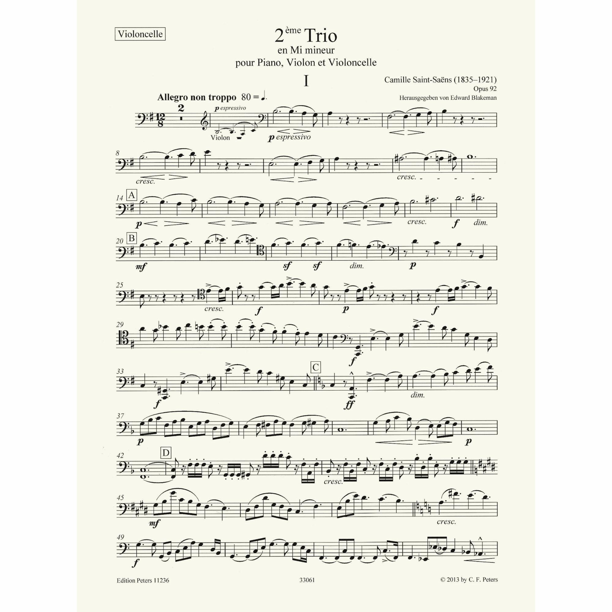 Sample: Cello (Pg. 2)