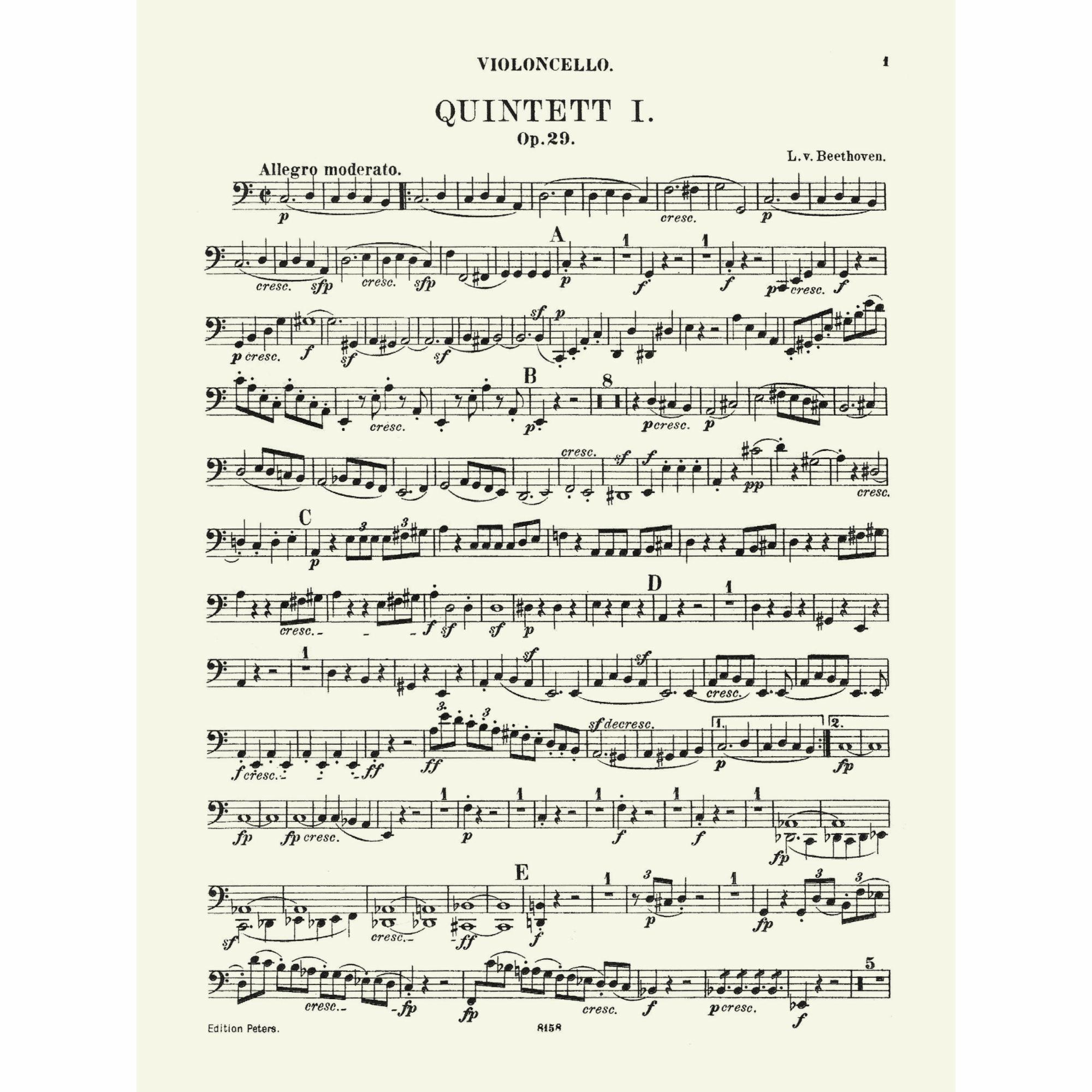 Sample: Cello (Pg. 1)