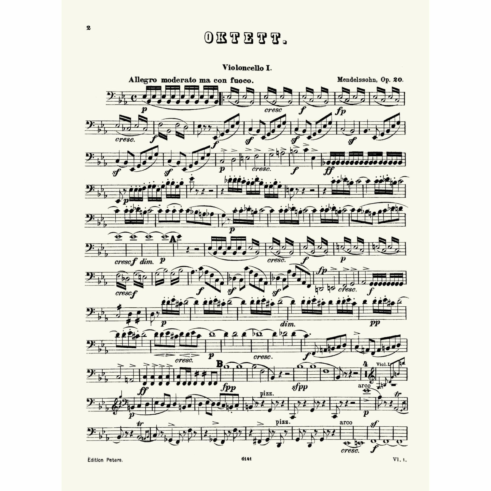 Sample: Cello I (Pg. 2)