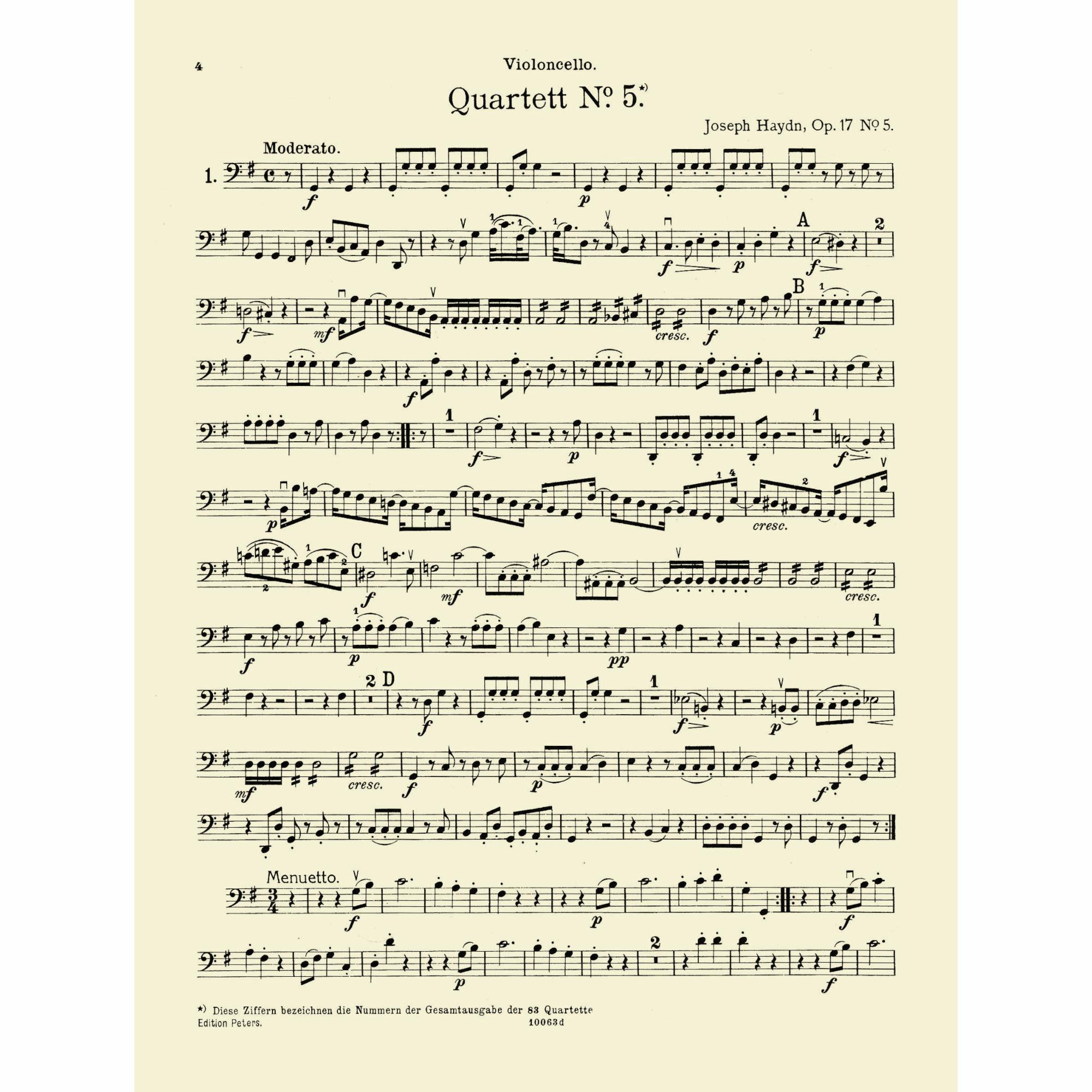 Sample: Cello (Pg. 4)