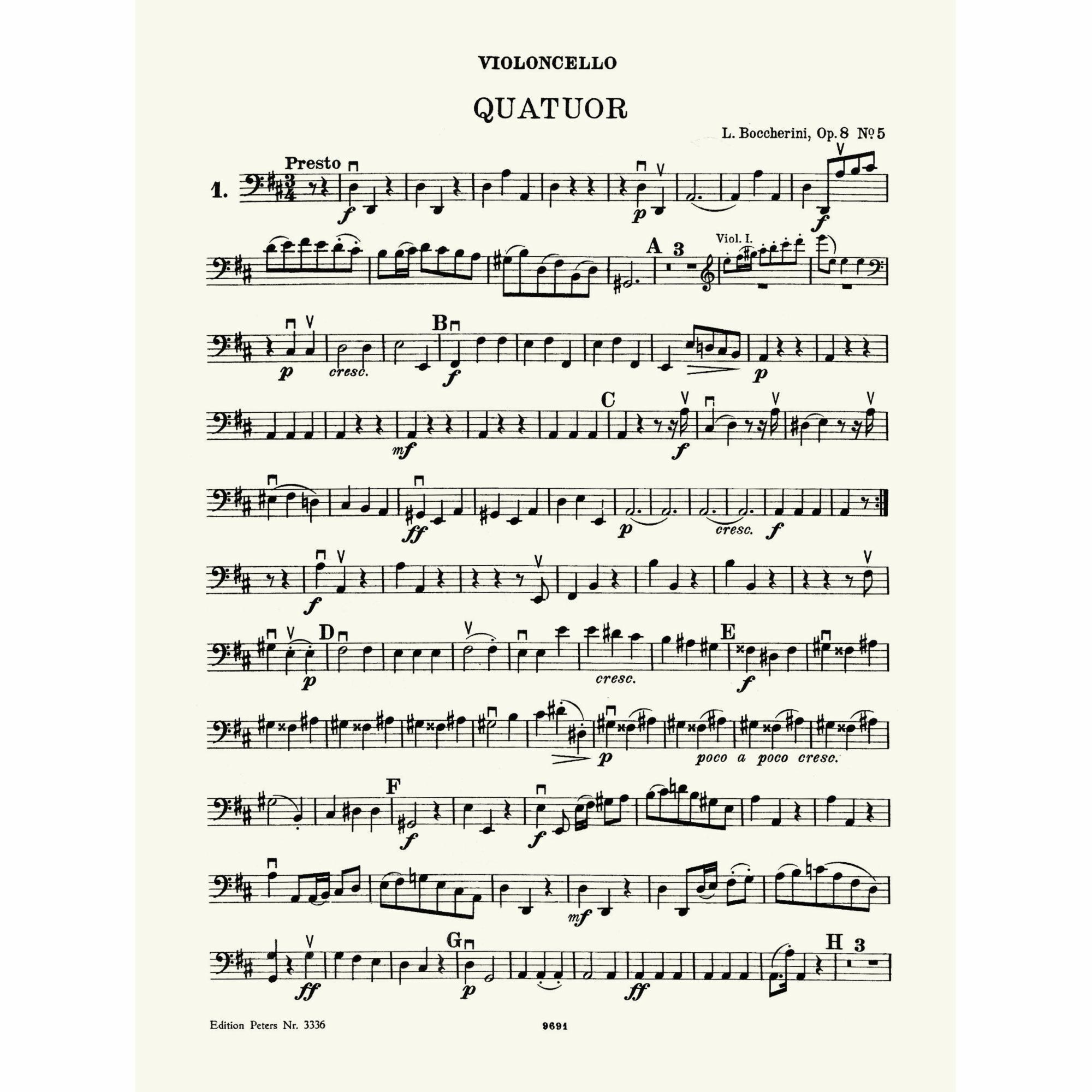 Sample: Cello (Pg. 3)