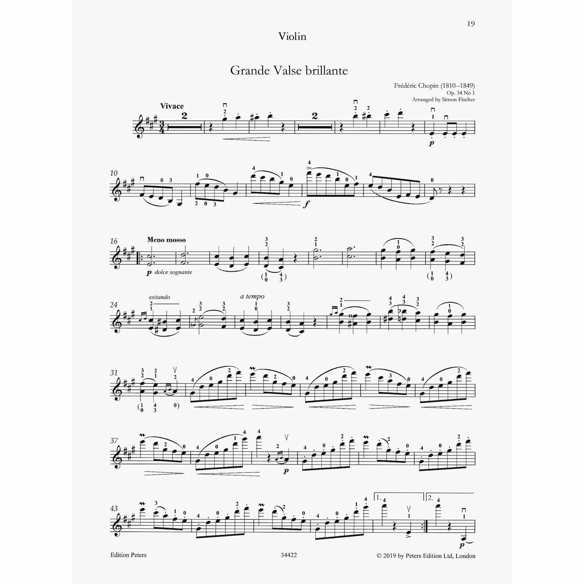Sample: Violin (Pg. 19)
