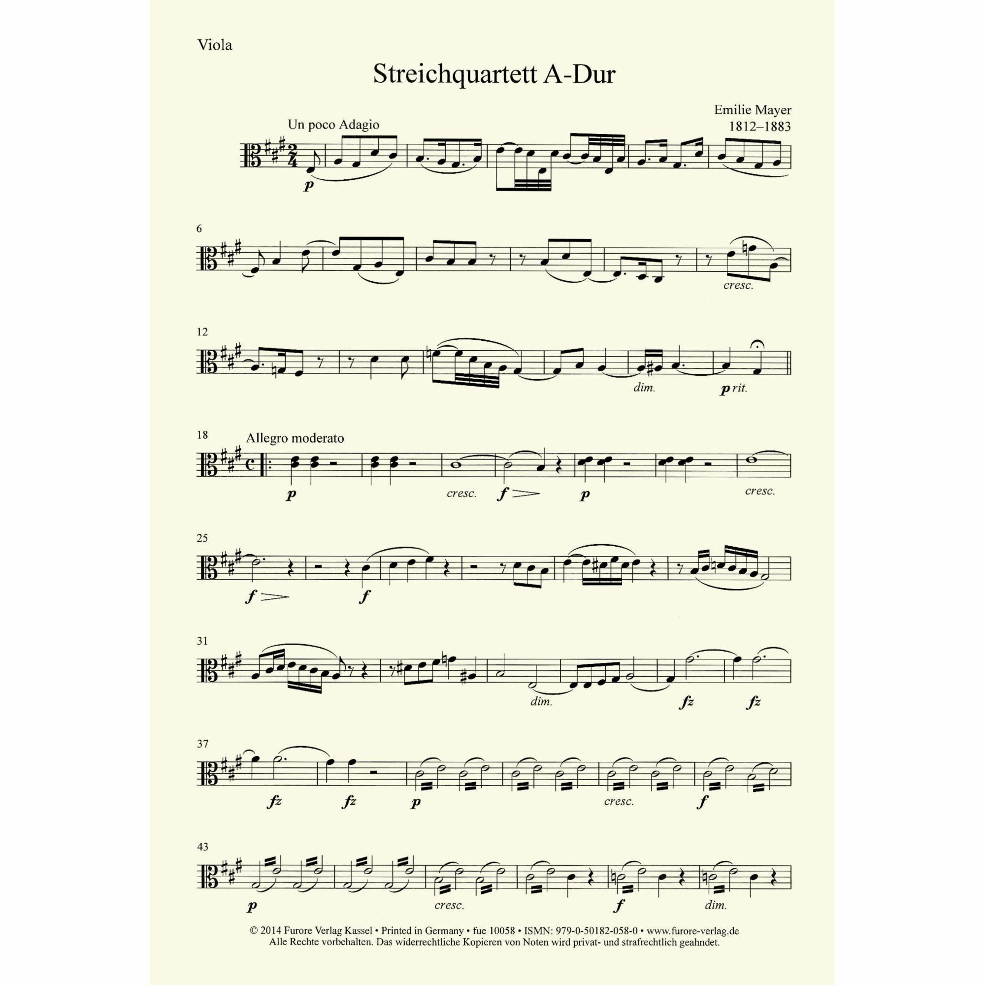 Sample: Viola Part