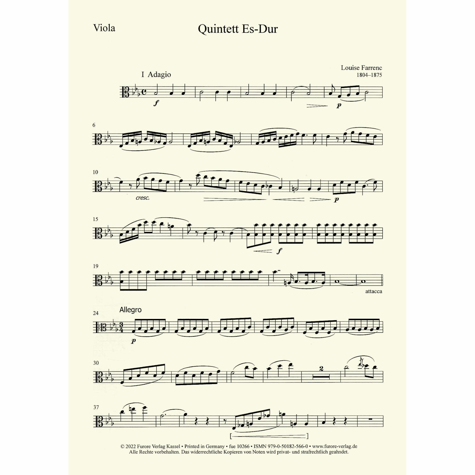 Sample: Viola Part