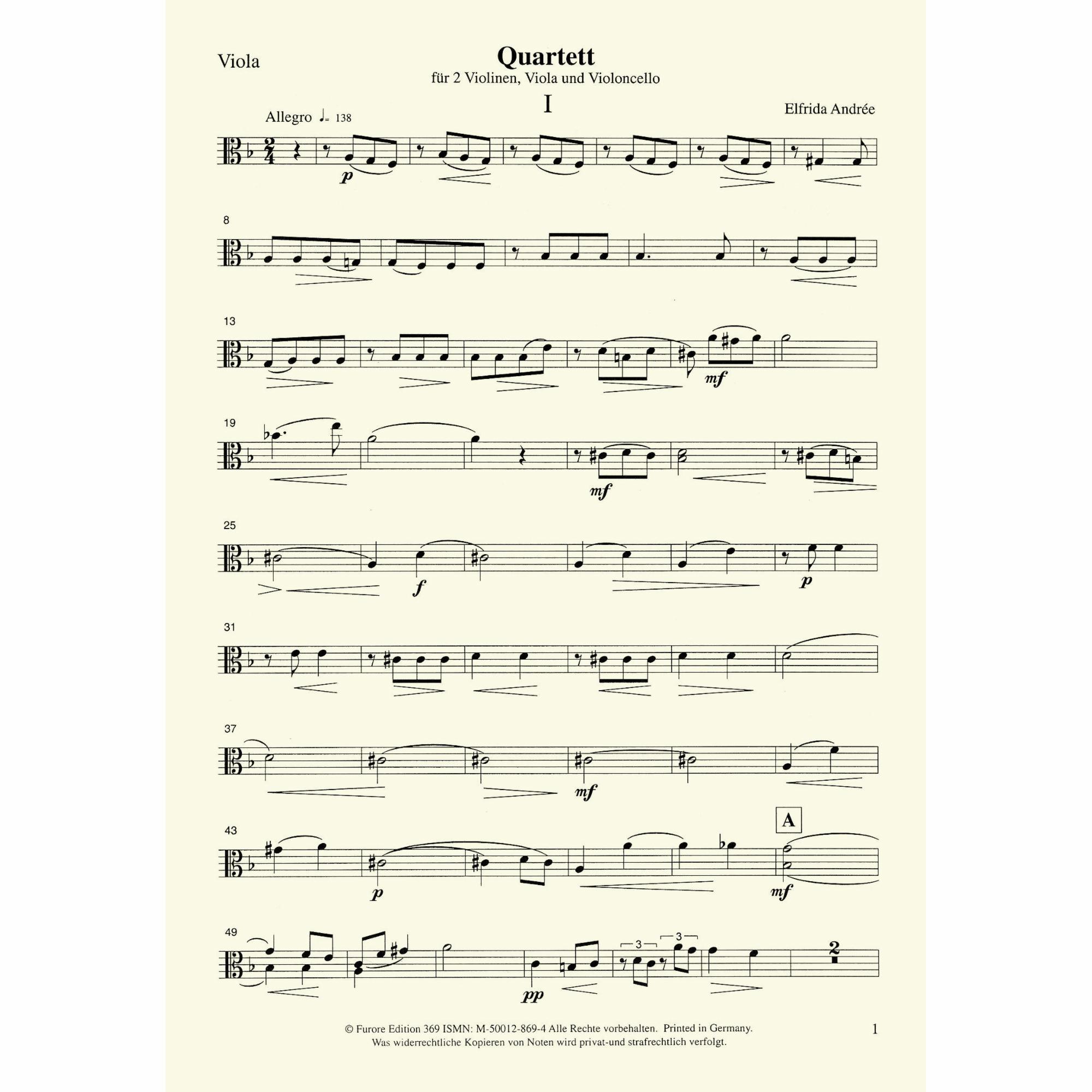 Sample: Viola Part