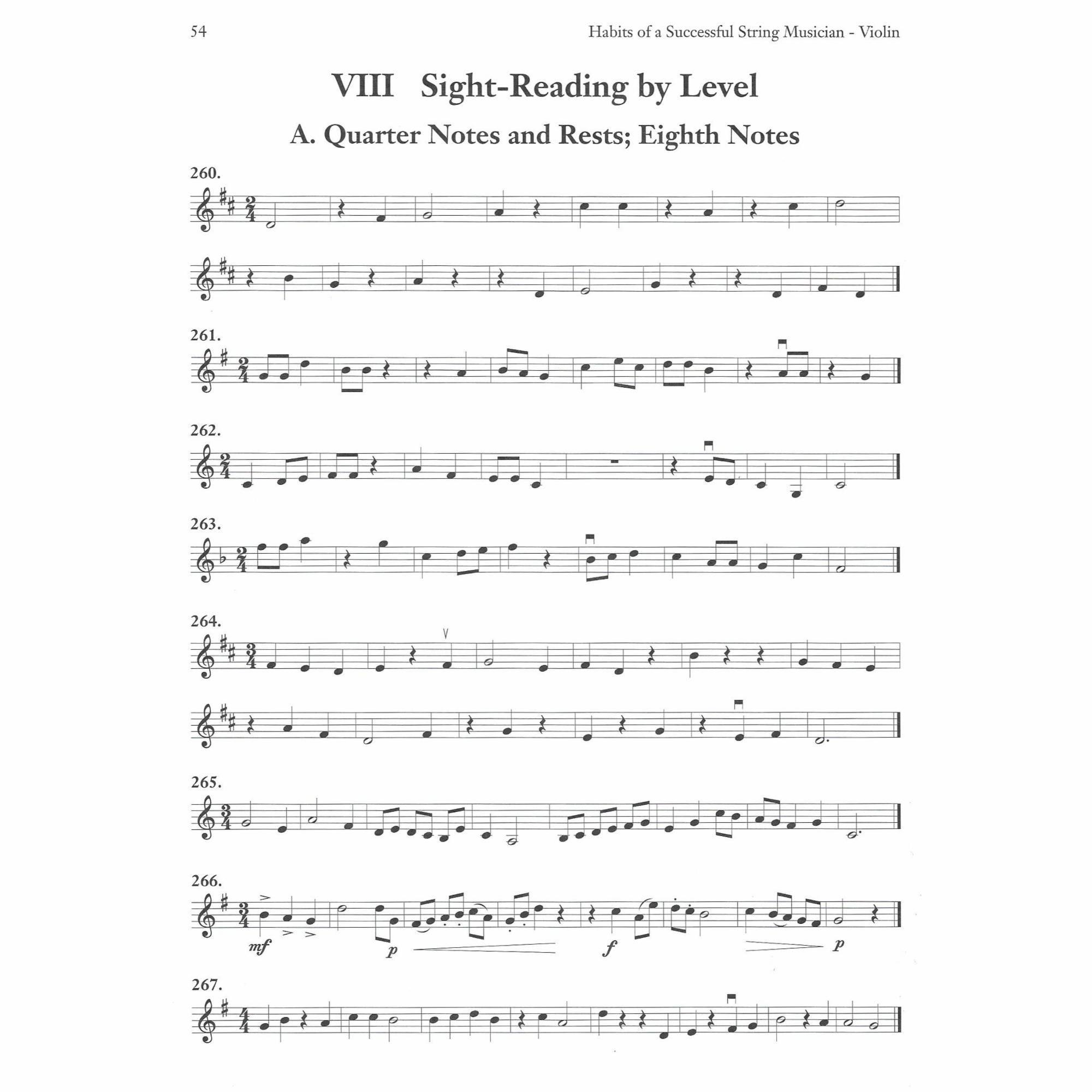 Sample: Violin (Pg. 54)