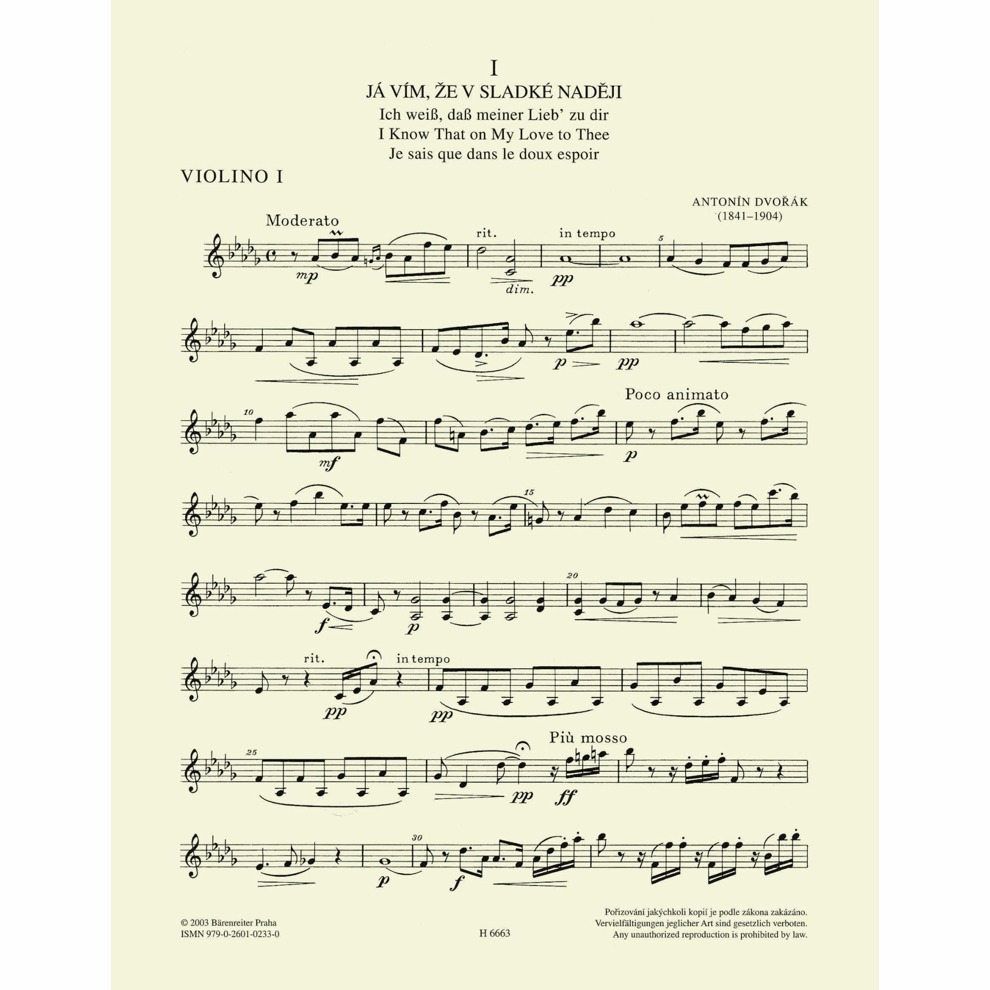 Sample: Violin I (Pg. 2)