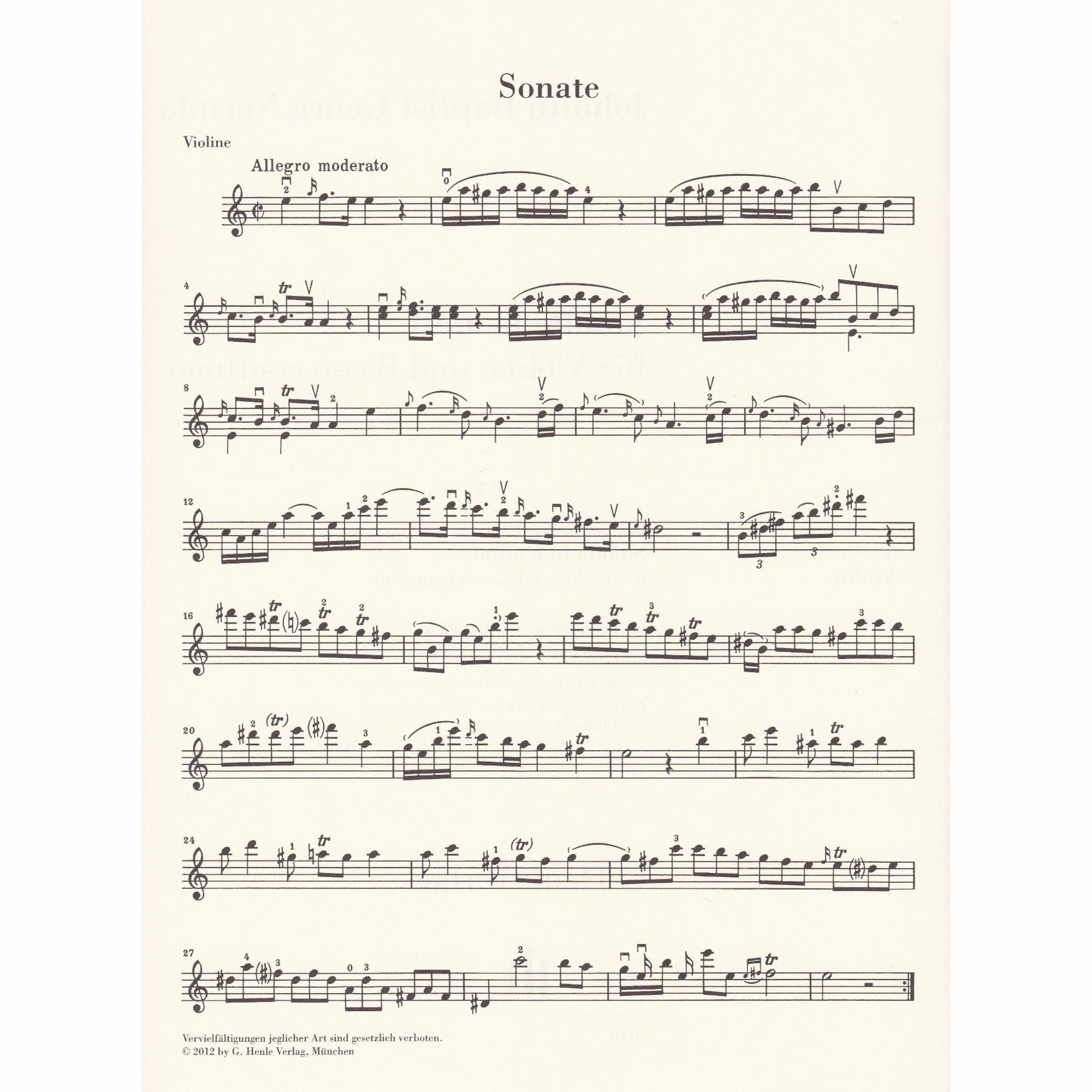 Sample: Violin