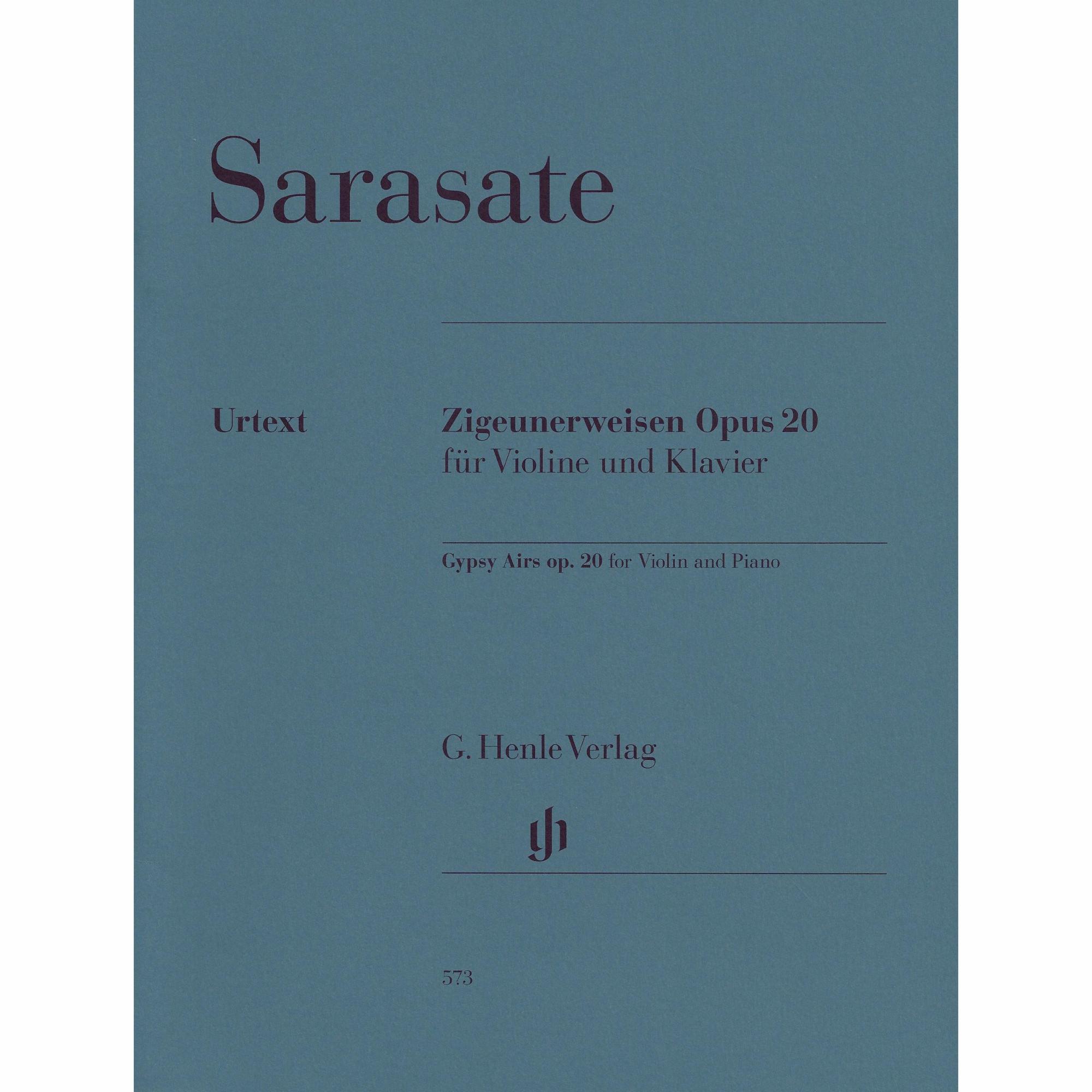 Zigeunerweisen for Violin and Piano, Op. 20