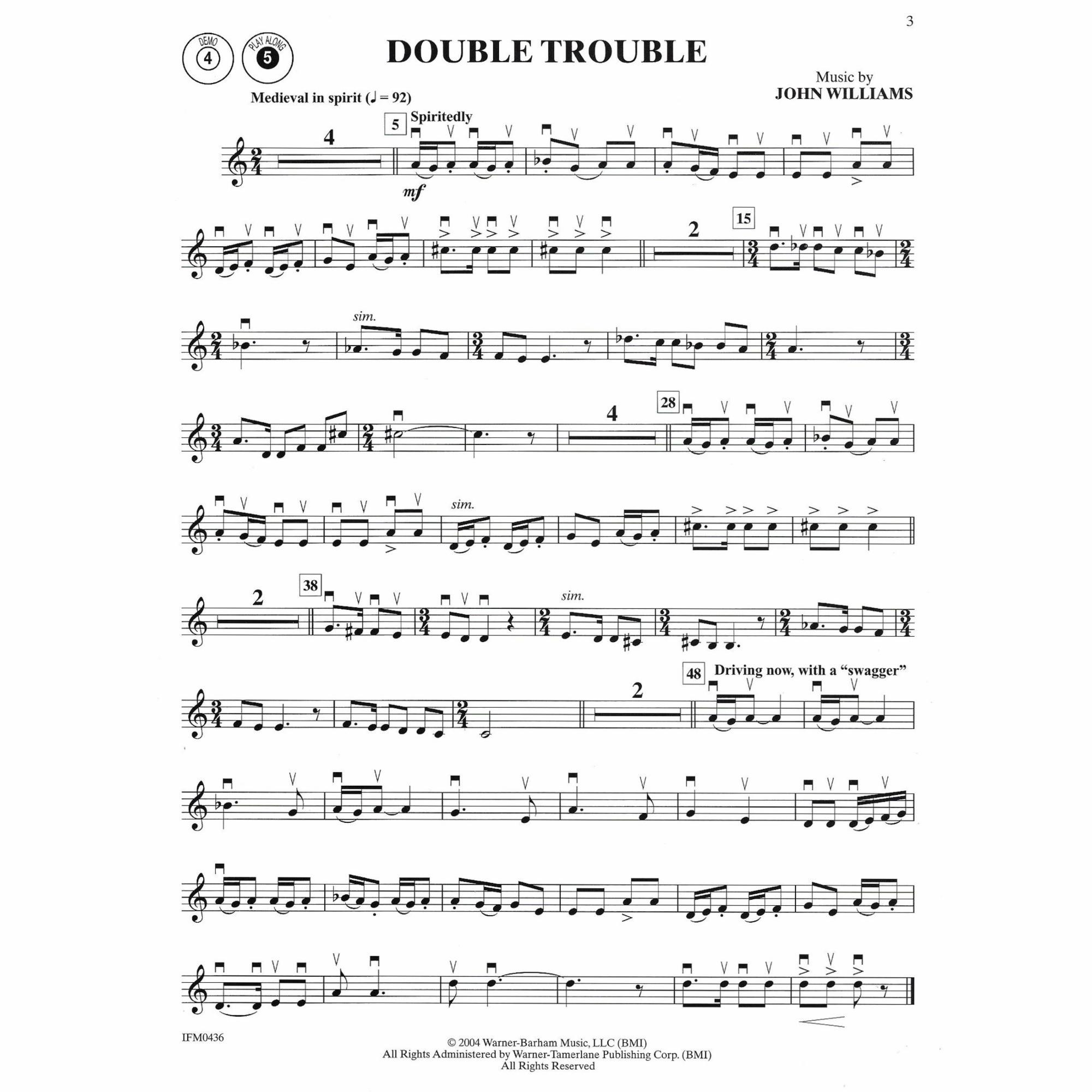 Sample: Violin (Pg. 3)