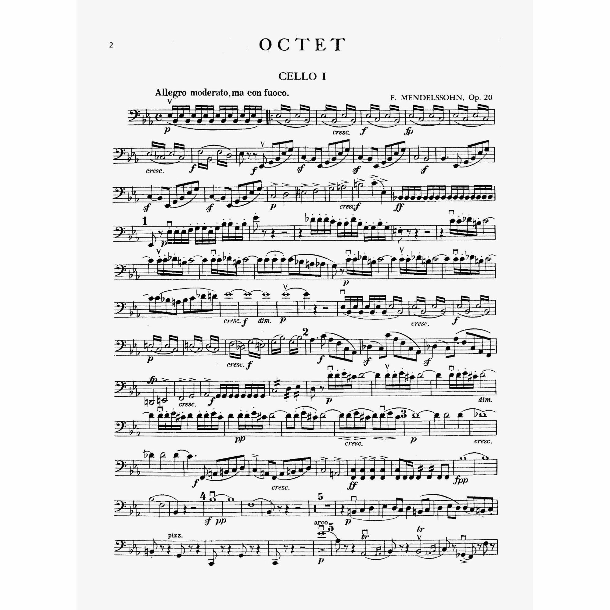 Sample: Cello I (Pg. 2)