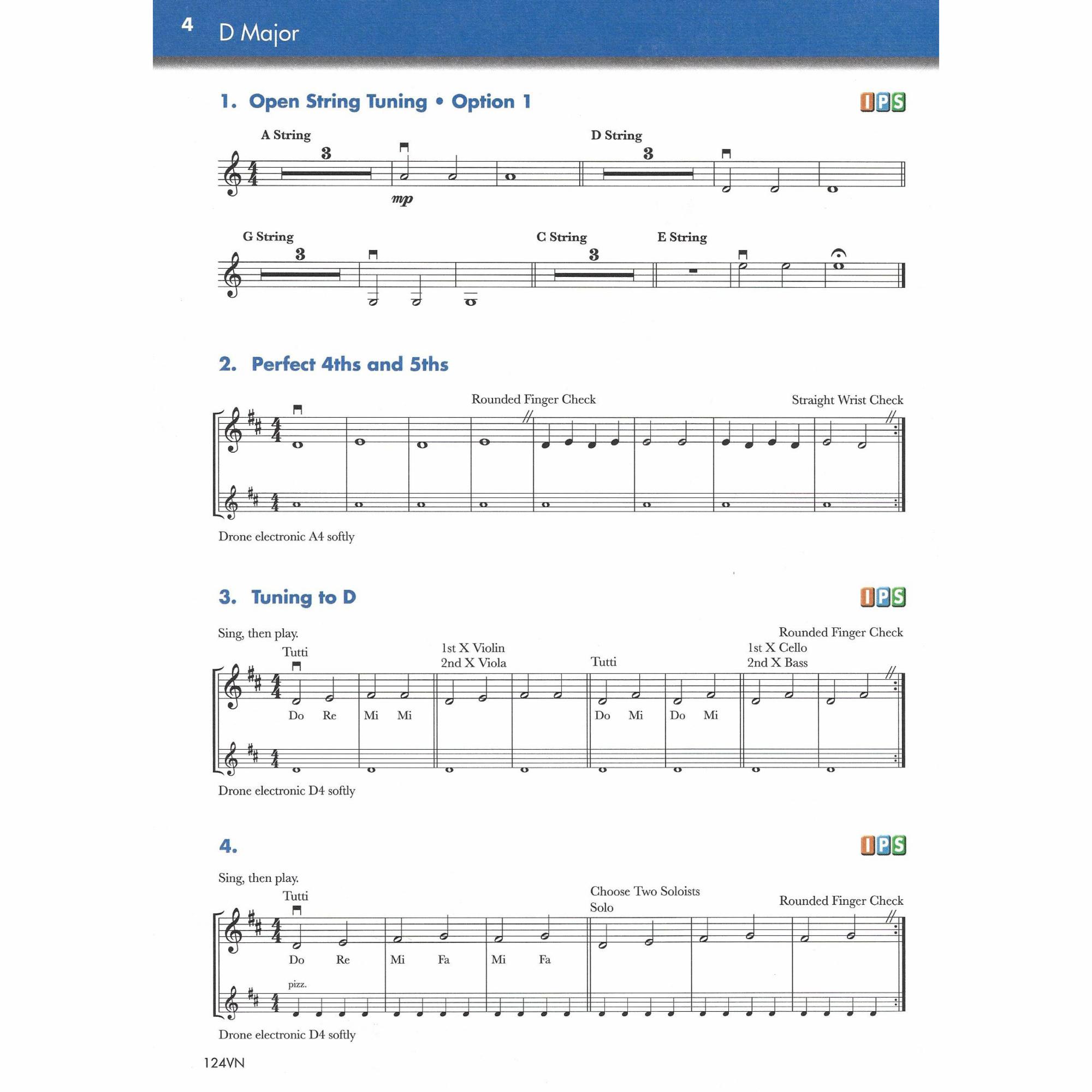 Sample: Violin (Pg. 4)