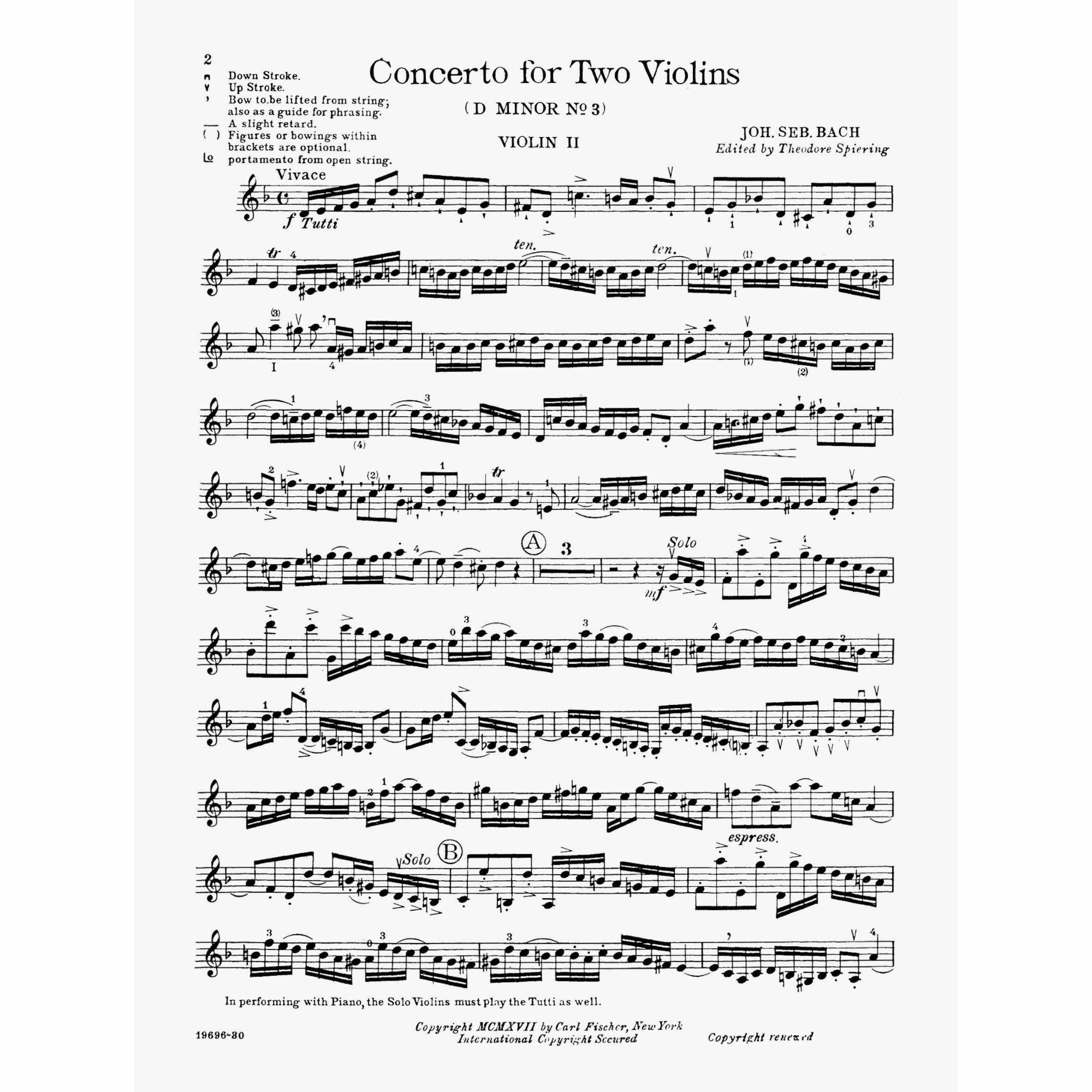 Sample: Violin II (Pg. 2)