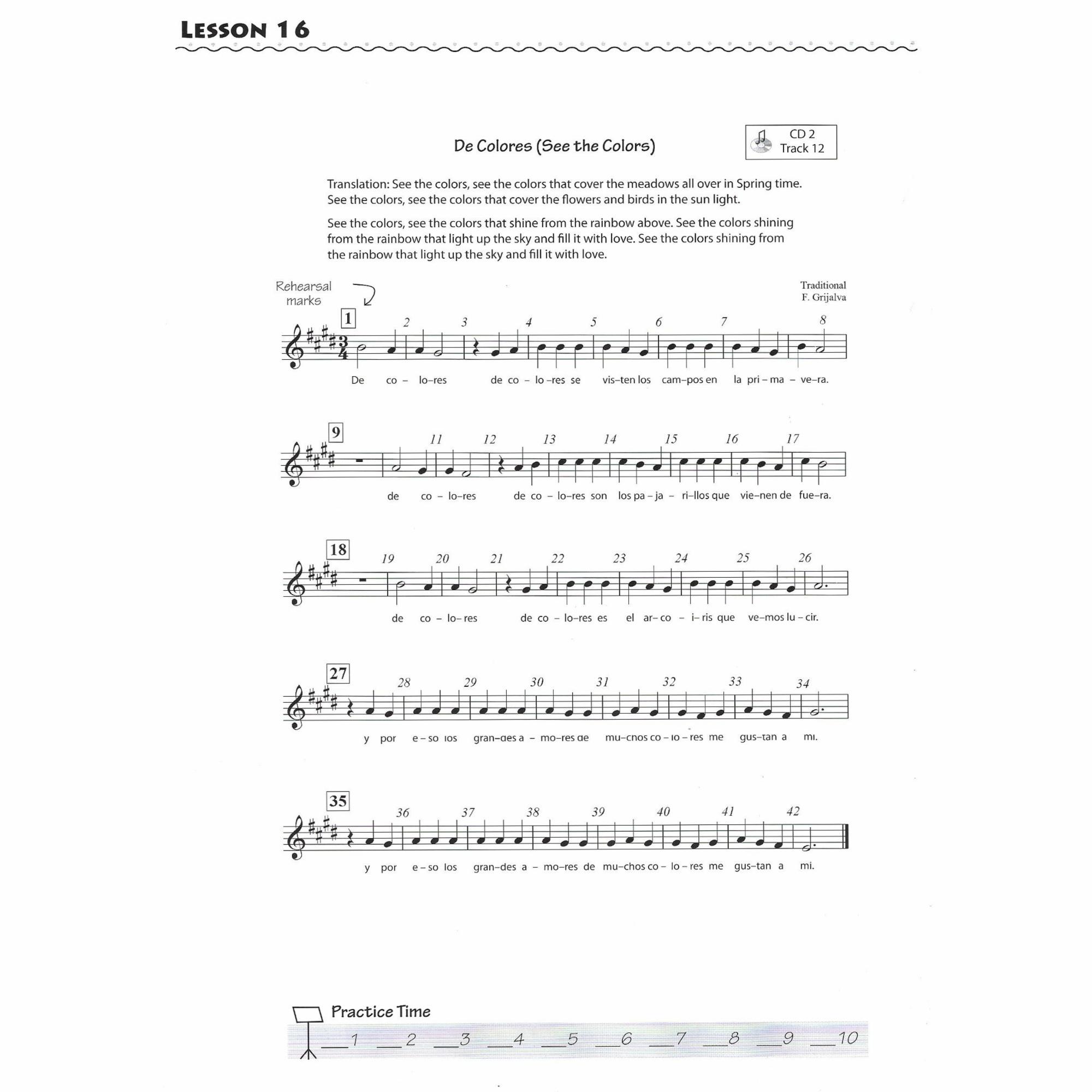 Sample: Trumpet (Pg. 19)