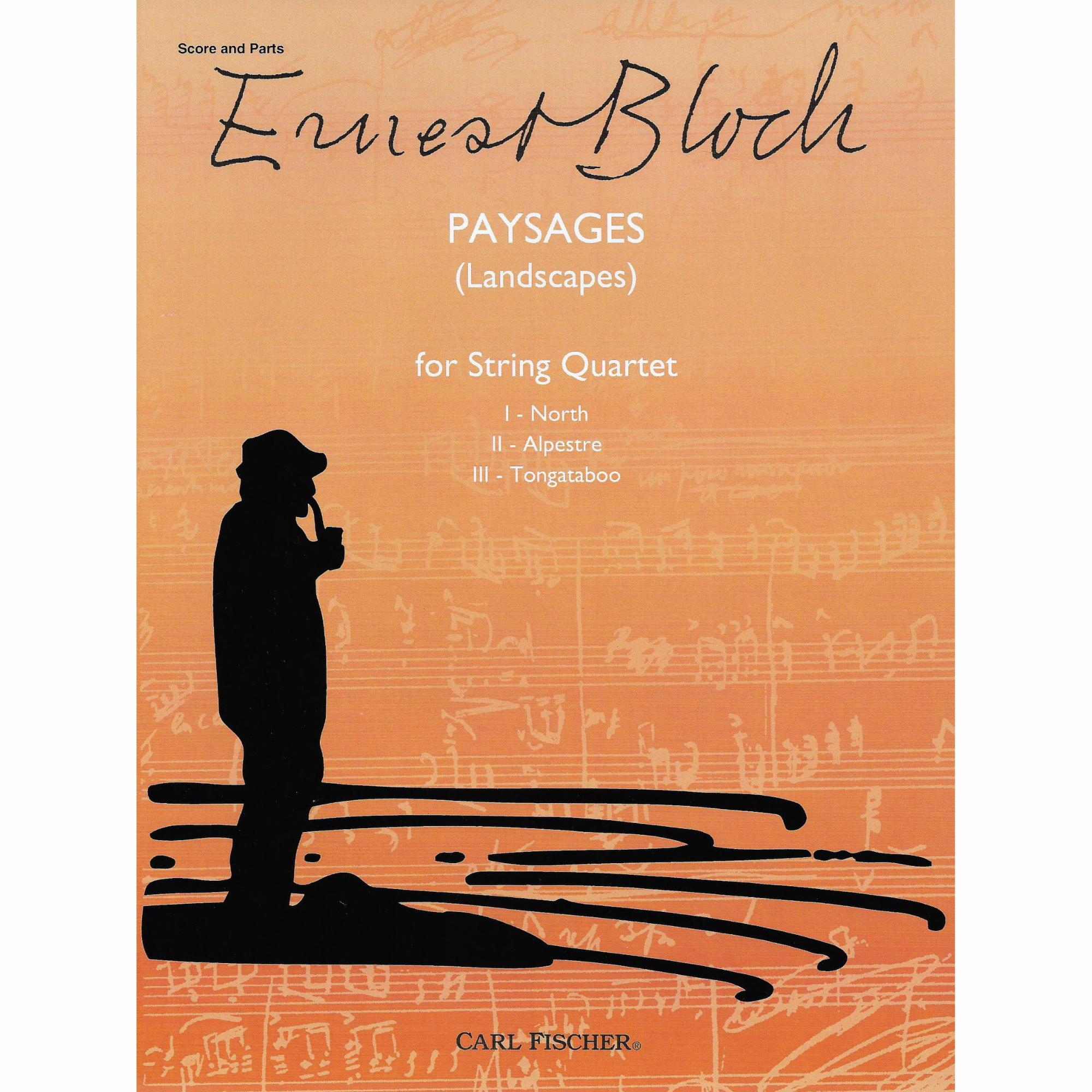 Bloch -- Paysages for String Quartet