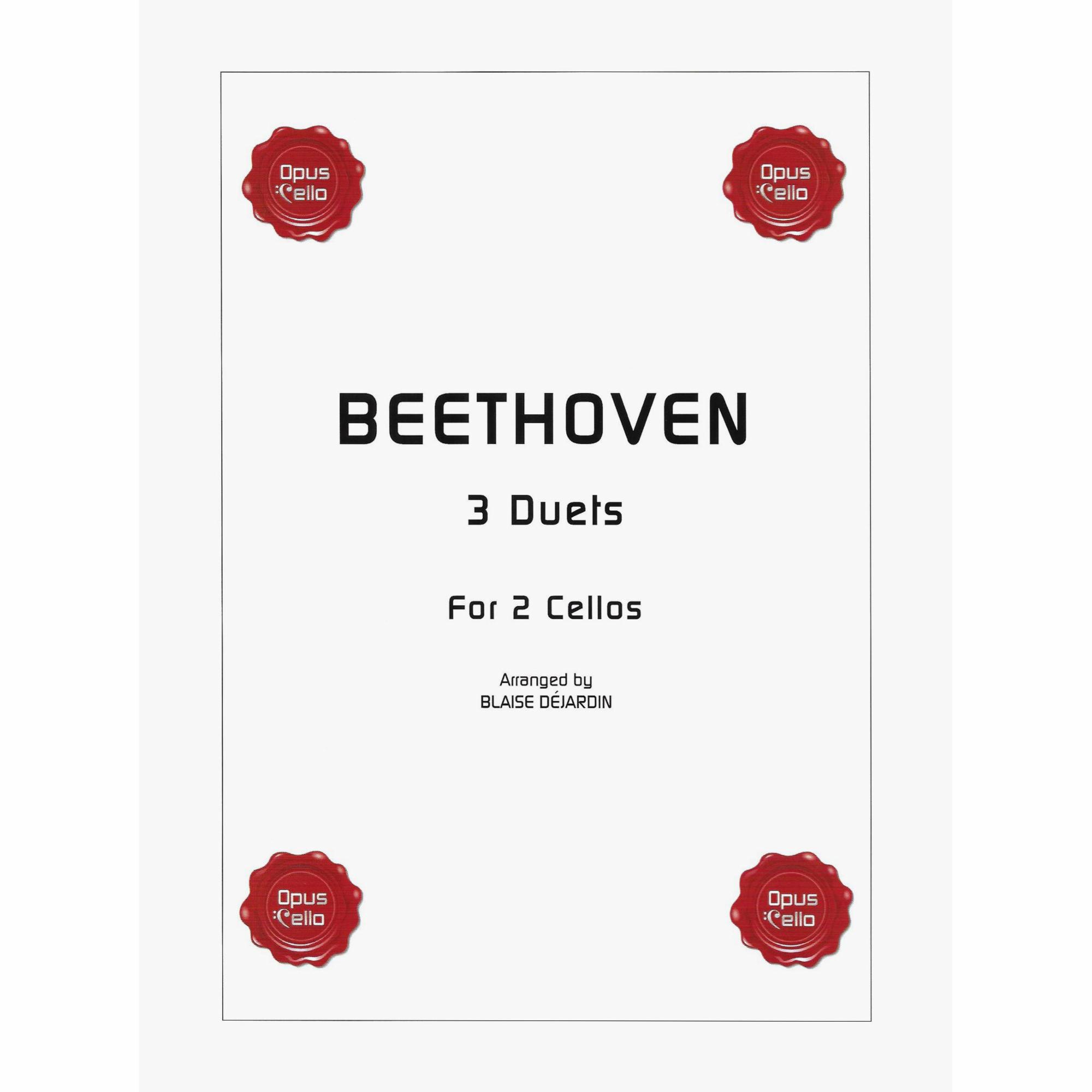 Beethoven -- 3 Duets for Two Cellos