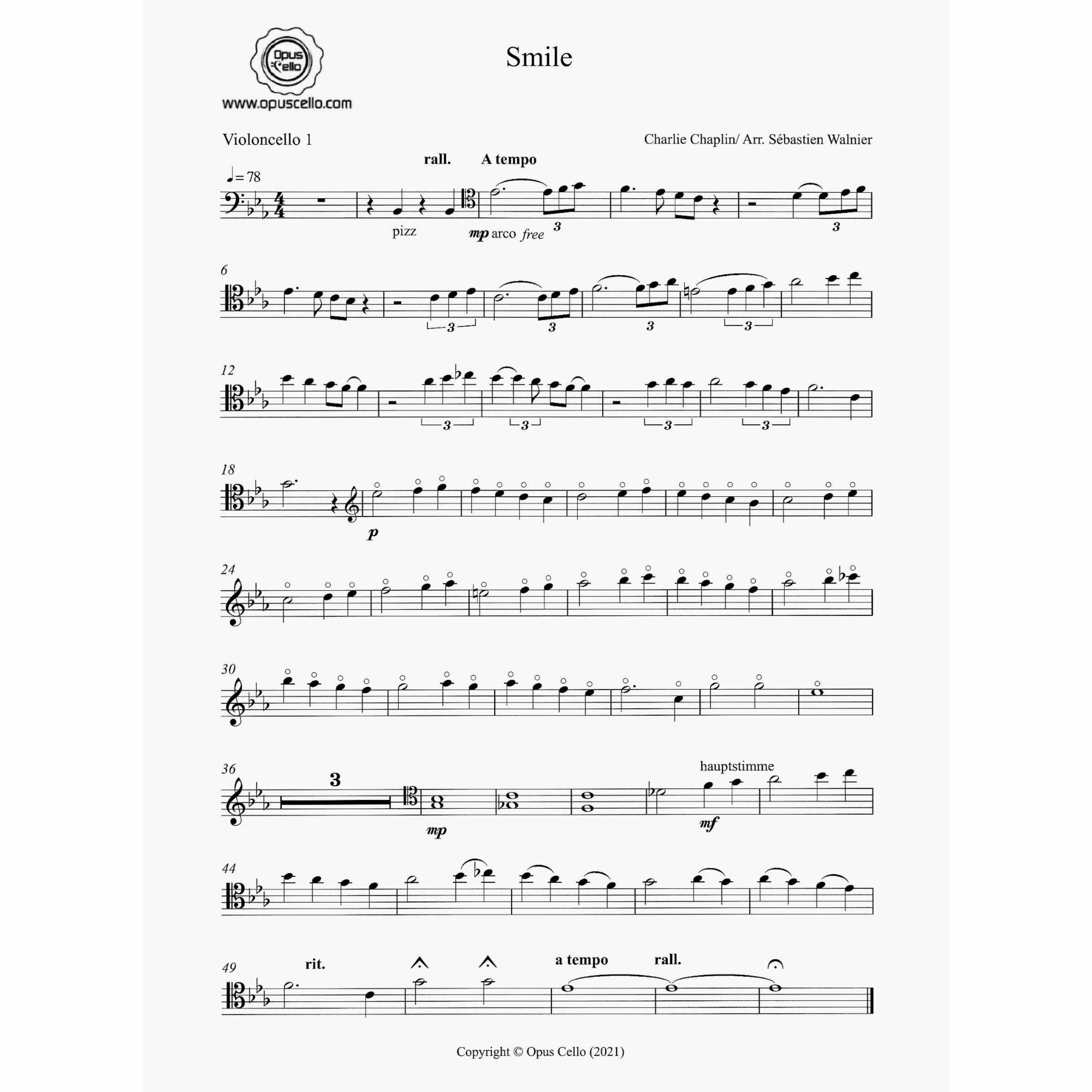 Sample: Eight Cellos, Co. I Part