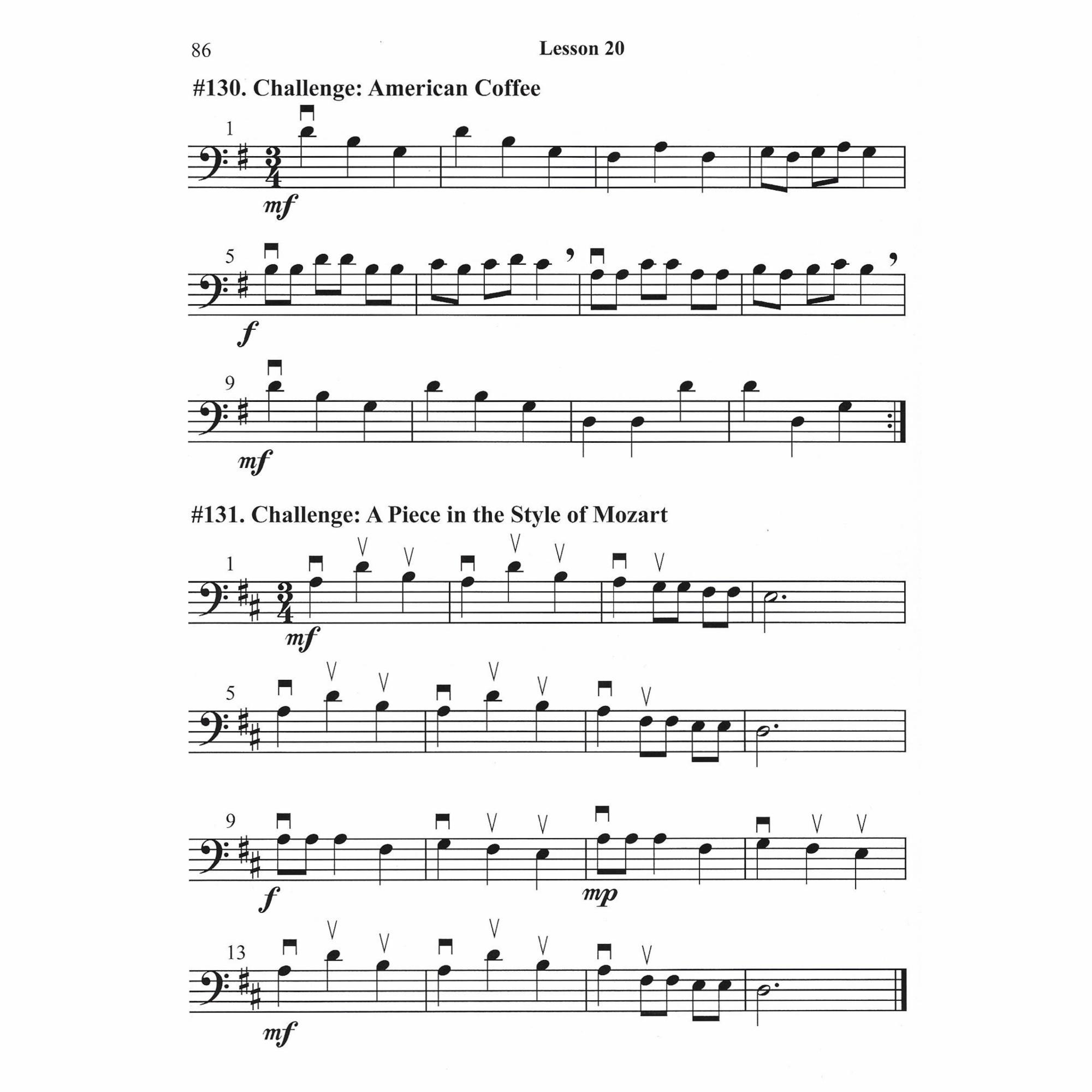 Sample: Cello (Pg. 86)