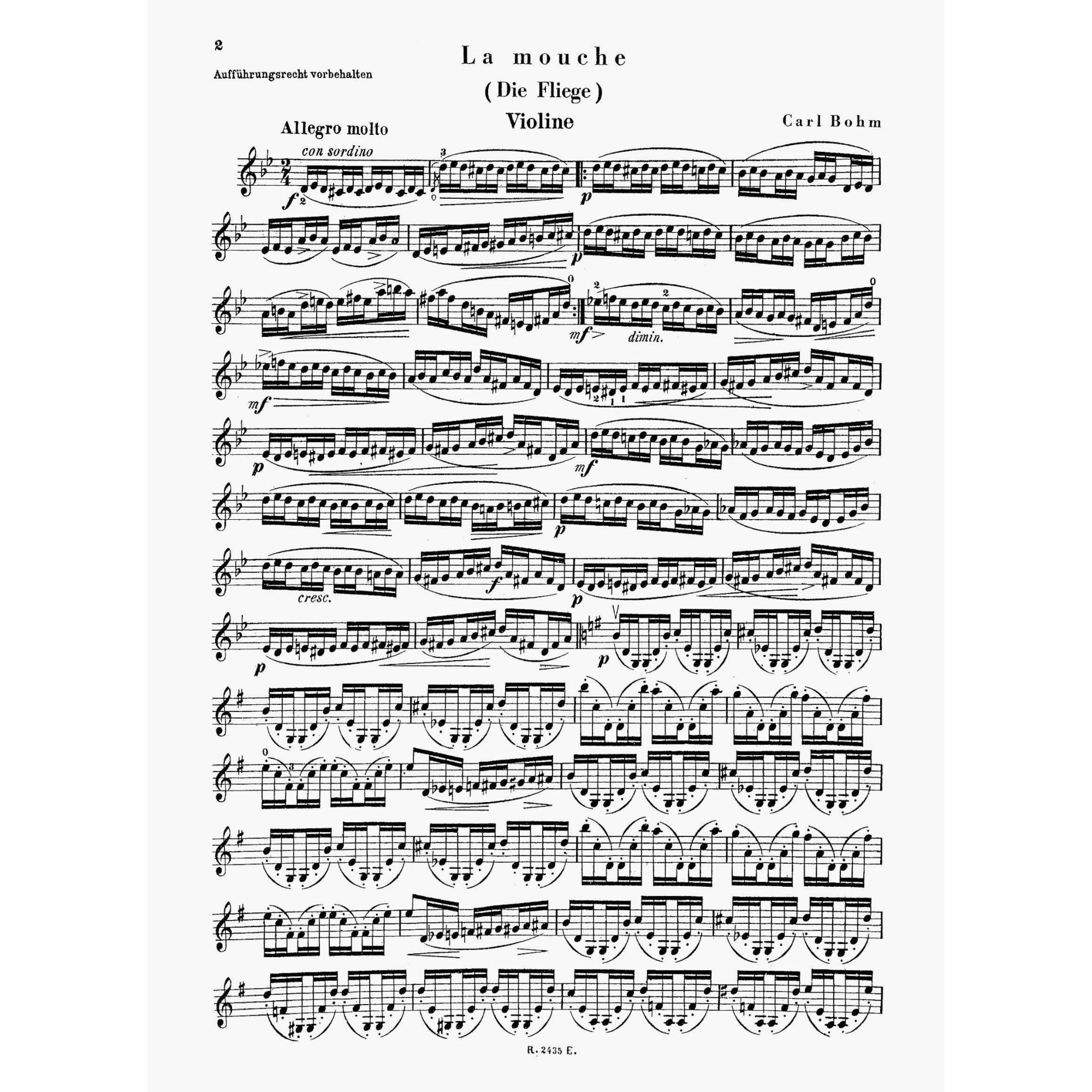 Sample: Violin Part