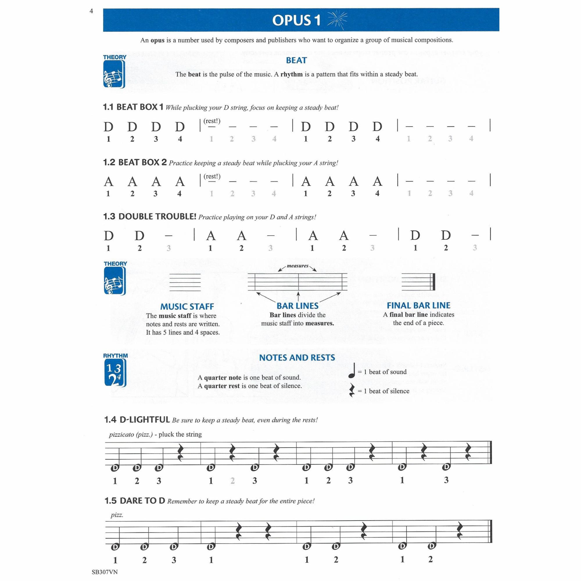 Sample: Violin (Pg. 4)