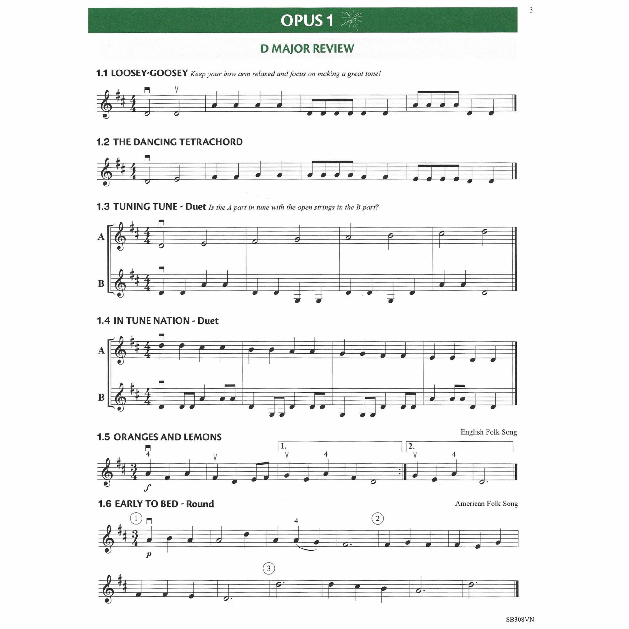 Sample: Violin (Pg. 3)